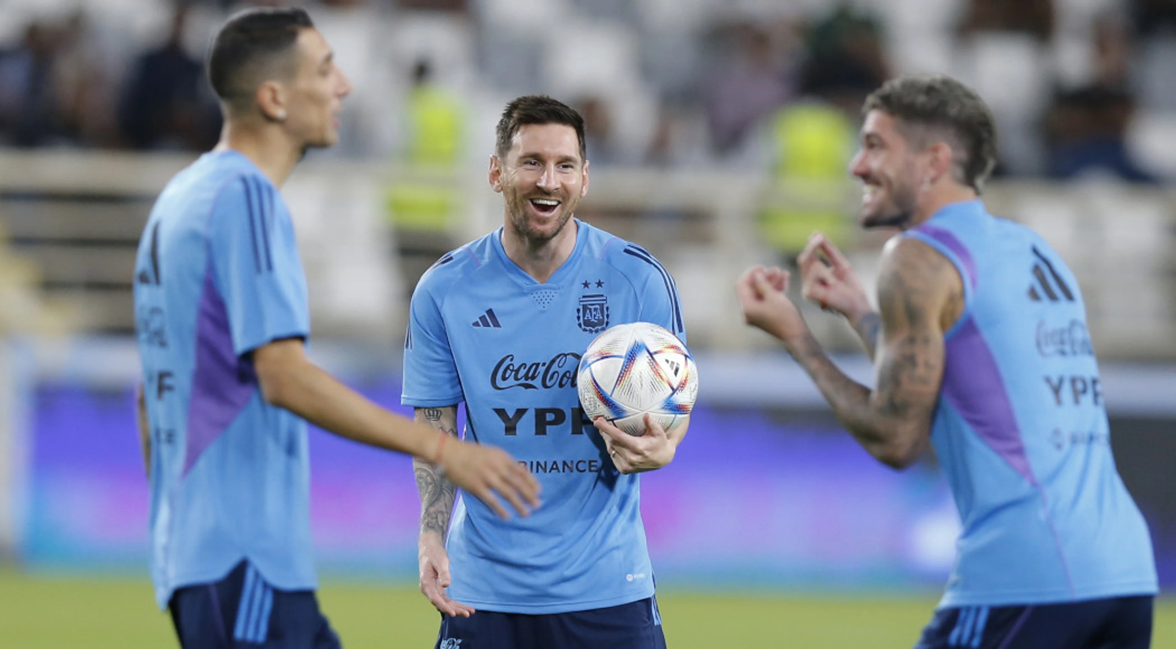 Messi eager to enjoy World Cup - Scaloni