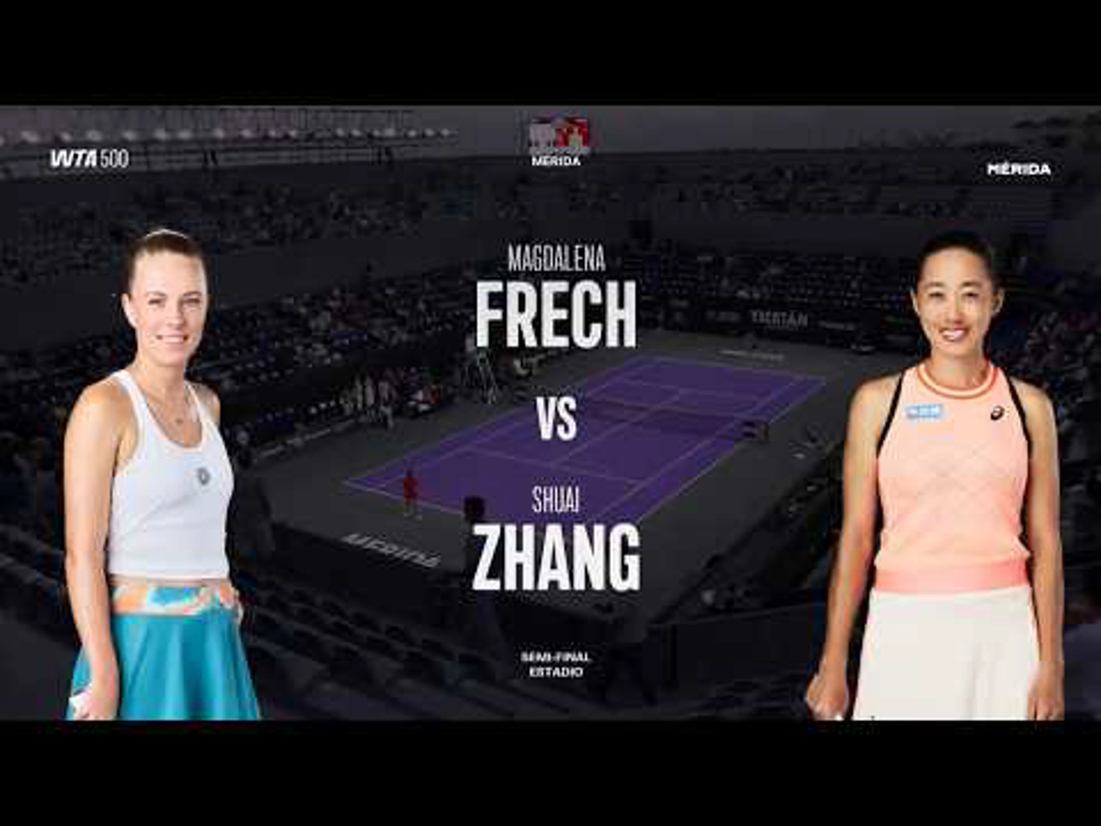 Magdalena Frech v Shuai Zhang erida Open | SF1 | Match Highlights | WTA 500