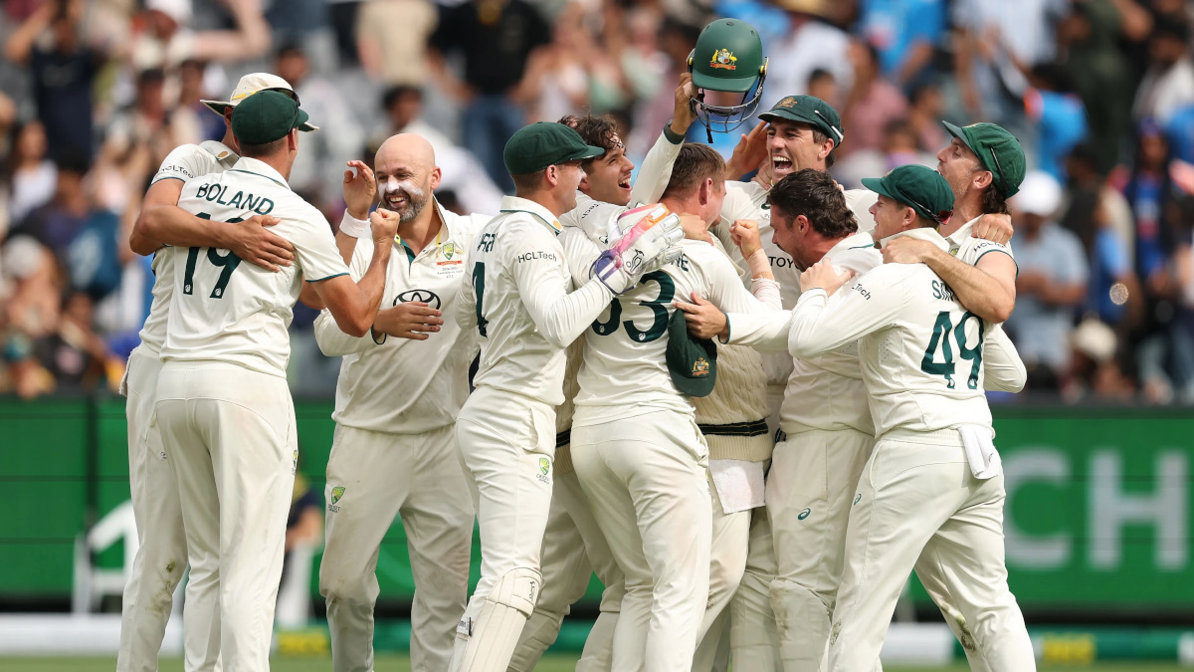 DAY 5: Australia win 'amazing' test thriller to take series lead over India