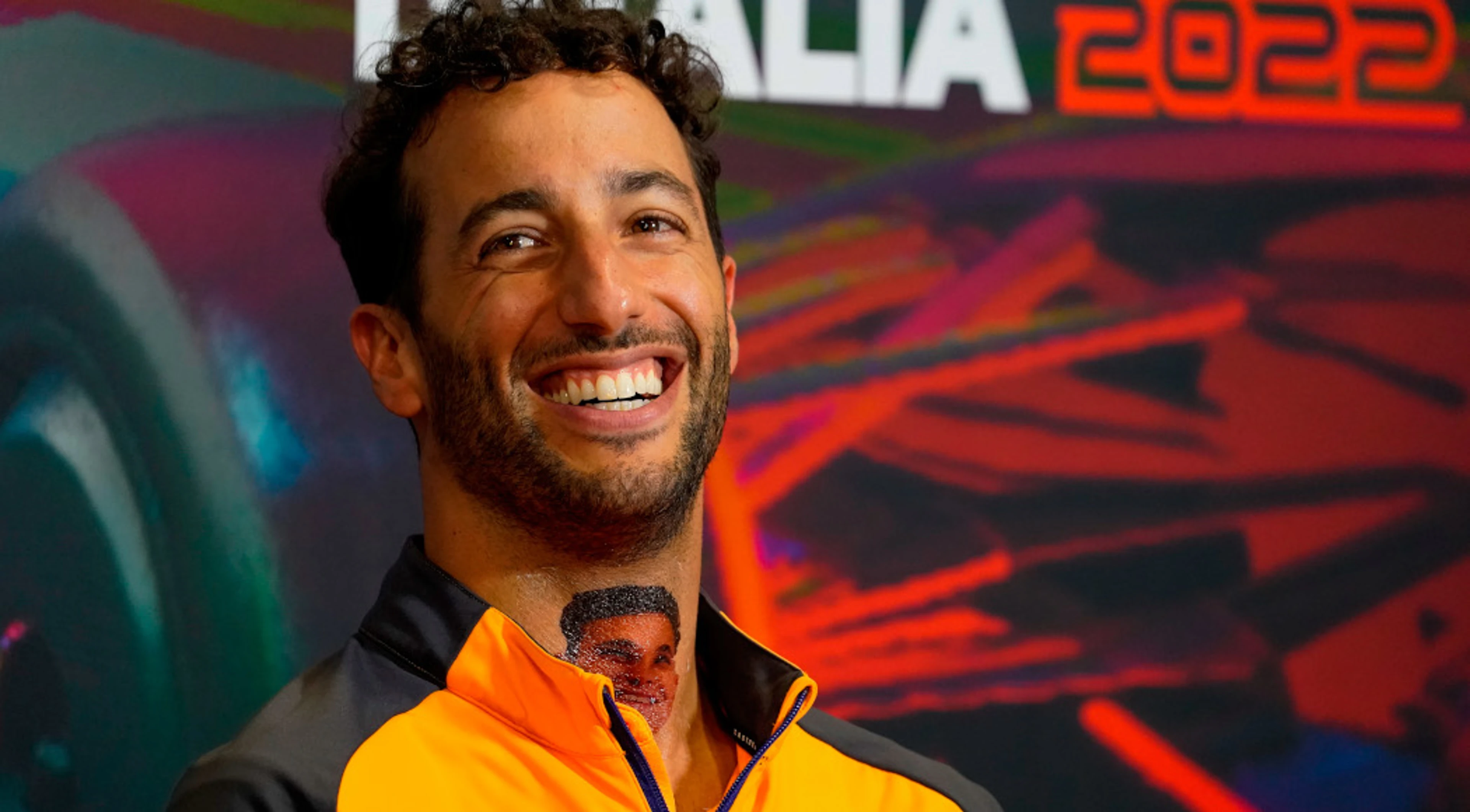 Ricciardo has Norris on his neck at Monza