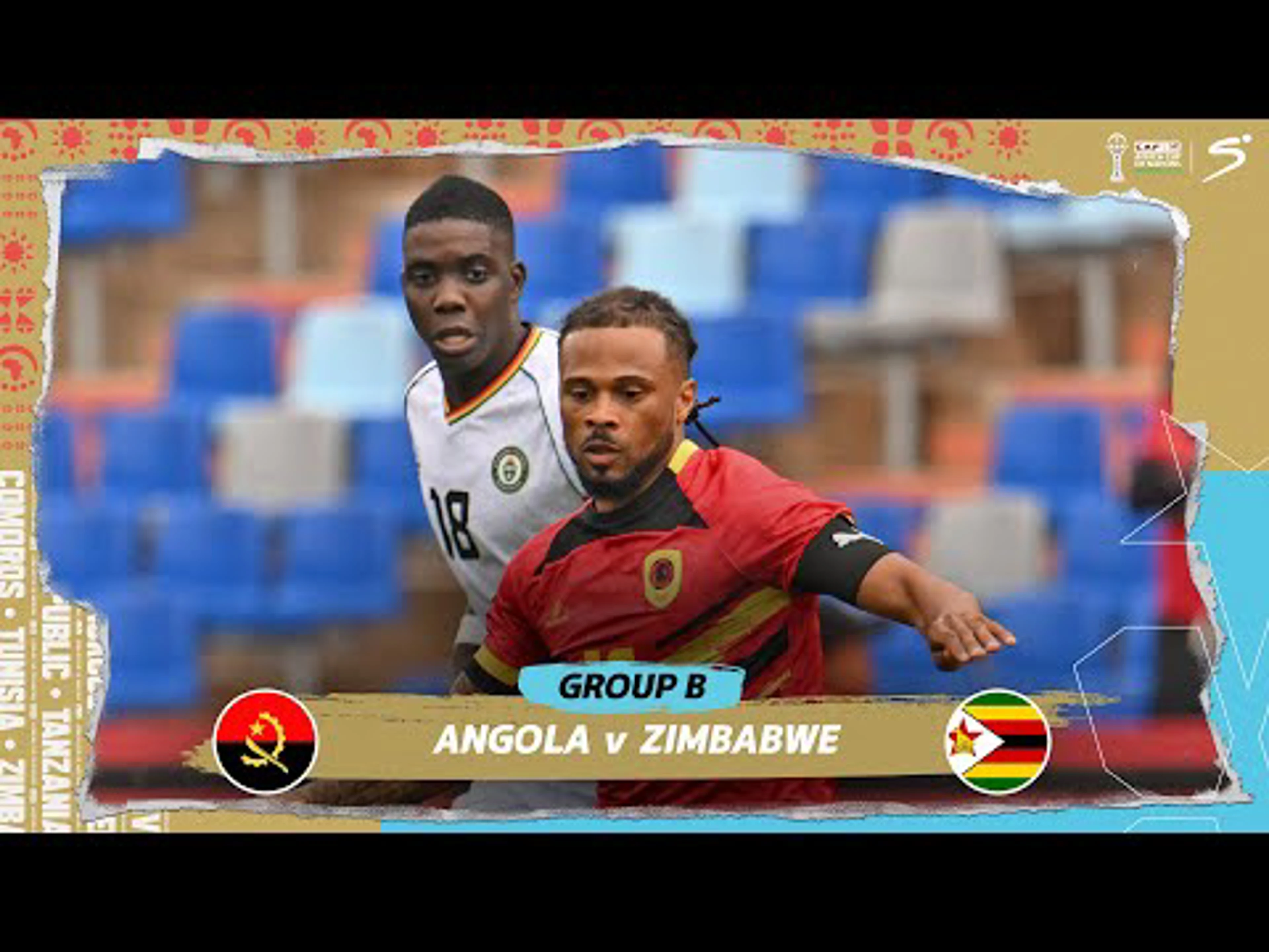 Angola v Zimbabwe | Match in 3 | CAF Africa Cup of Nations Morocco 2025