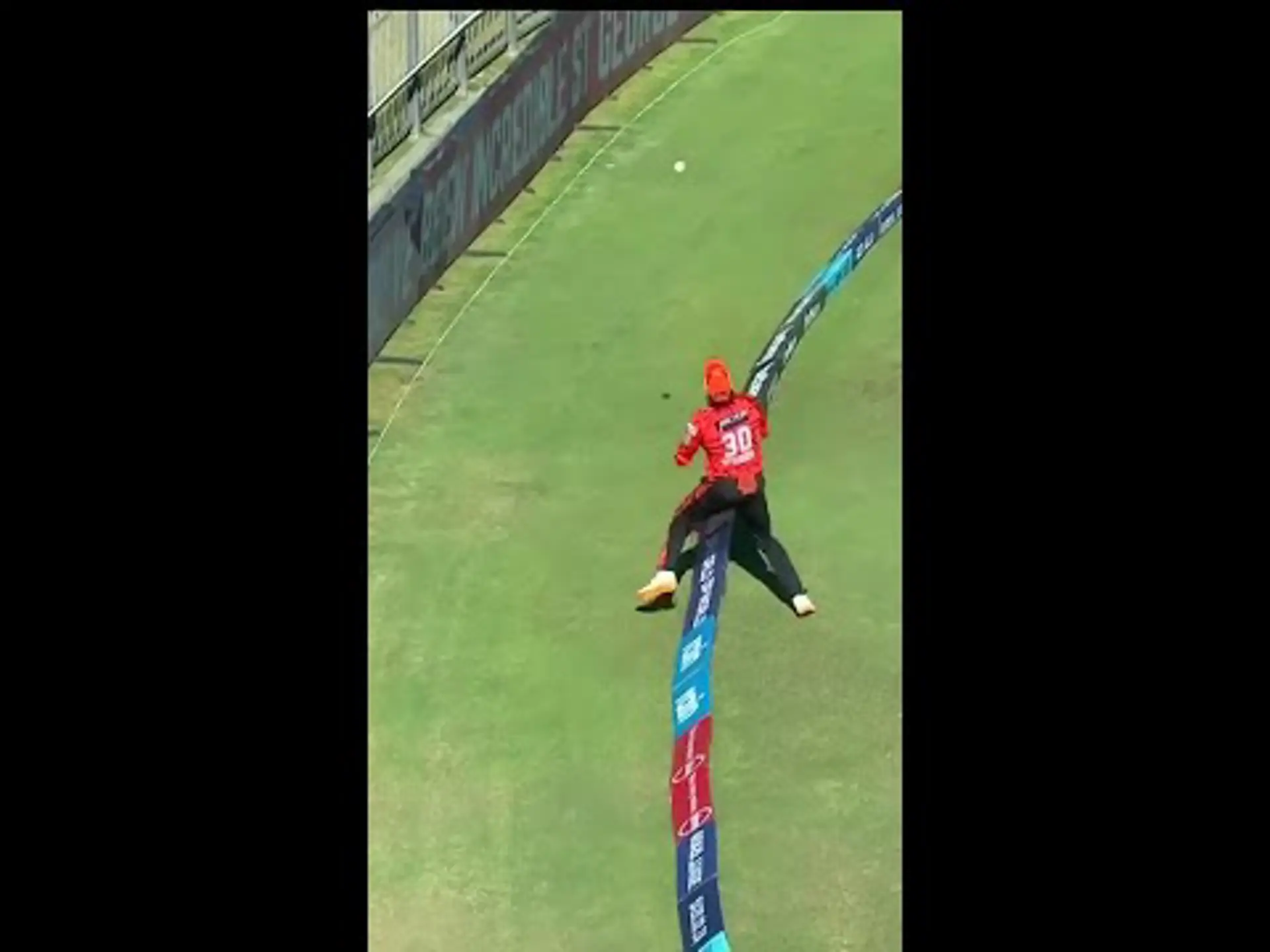 Stubbs with a moment of brilliance