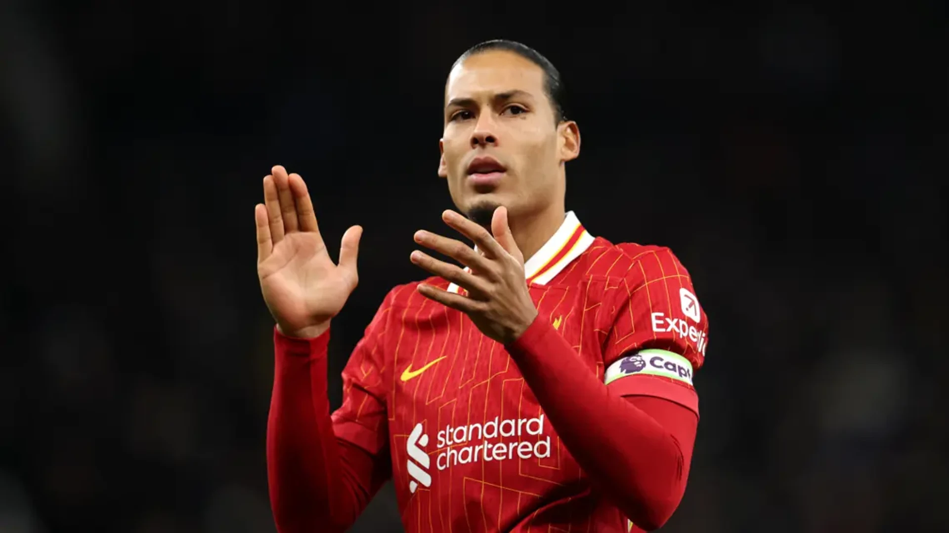 VAN DIJK: 'No deadline' on deciding Liverpool future