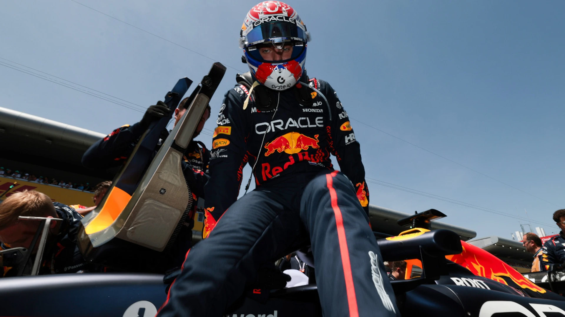 Verstappen punished after ramming into Russell