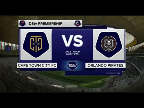 Cape Town City v Orlando Pirates | Match Highlights | DStv Premiership