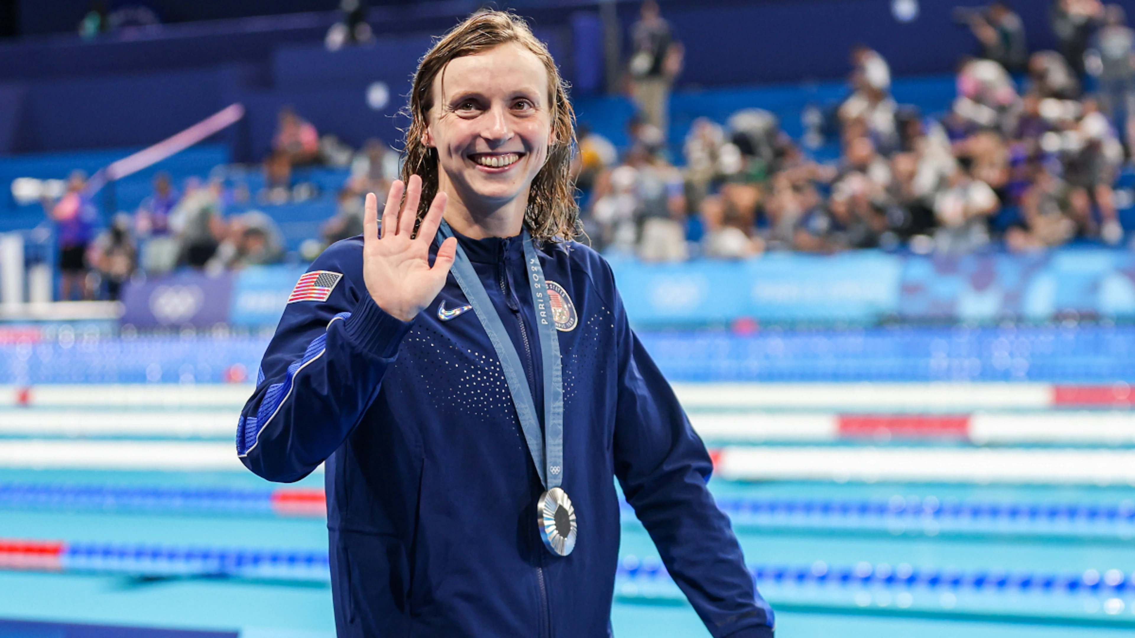 Ledecky not resting on laurels with ninth gold within reach