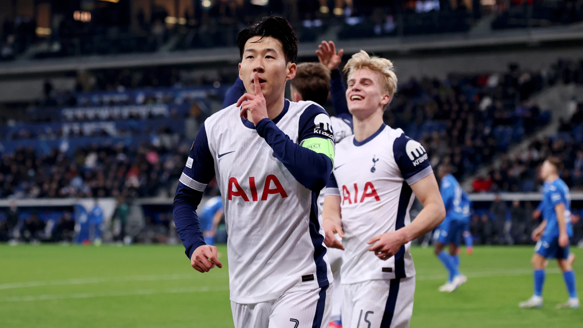 Son helps Spurs hold off Hoffenheim in Europa League