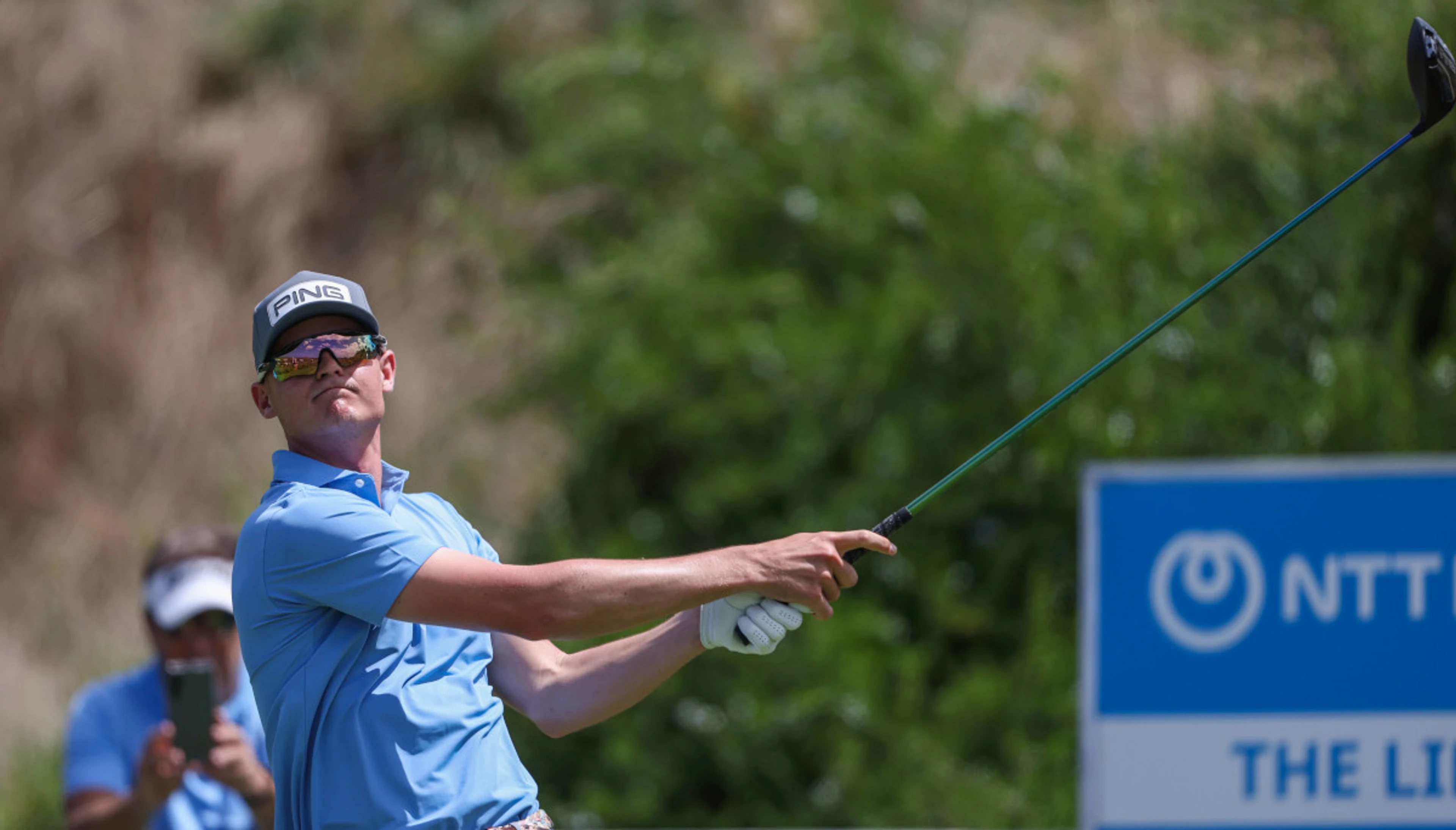 Red-hot Nienaber takes control in NTT DATA Pro-Am