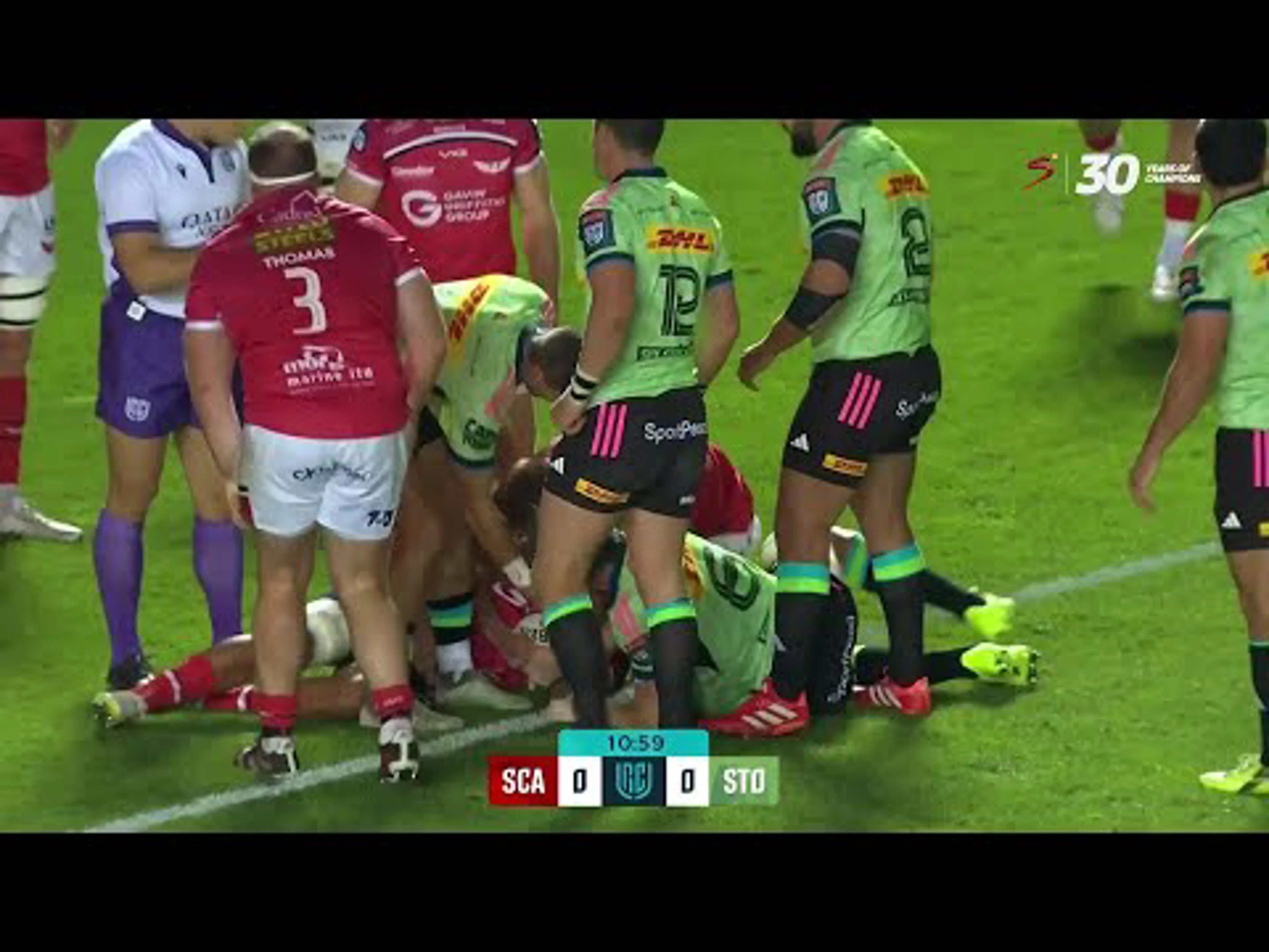 Evan Roos | 11ᵗʰ Minute Try v Scarlets