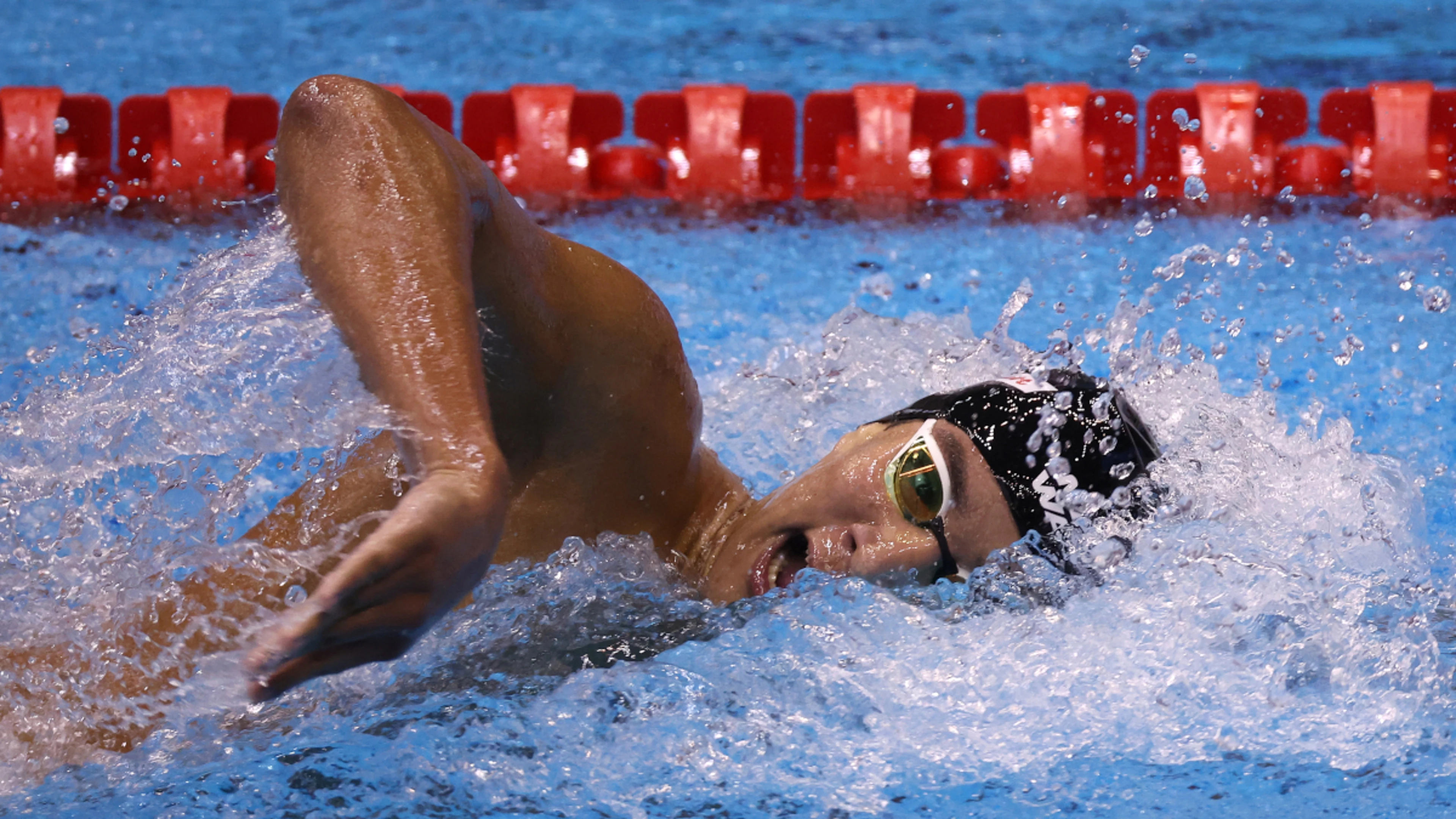 Tunisia's Hafnaoui wins men's 800m freestyle gold
