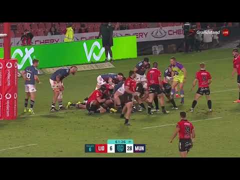 PJ Botha | 62ⁿᵈ Minute Try v Munster Rugby