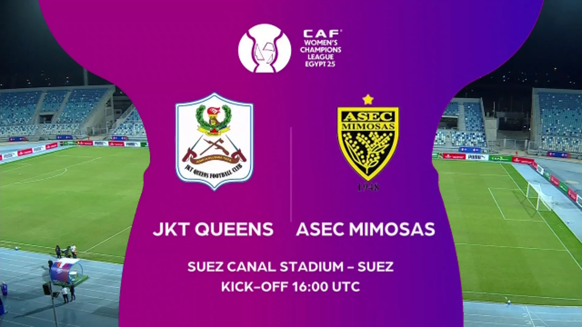 JKT Queens v ASEC Mimosas | Match Highlight | CAF Women's Champions League
