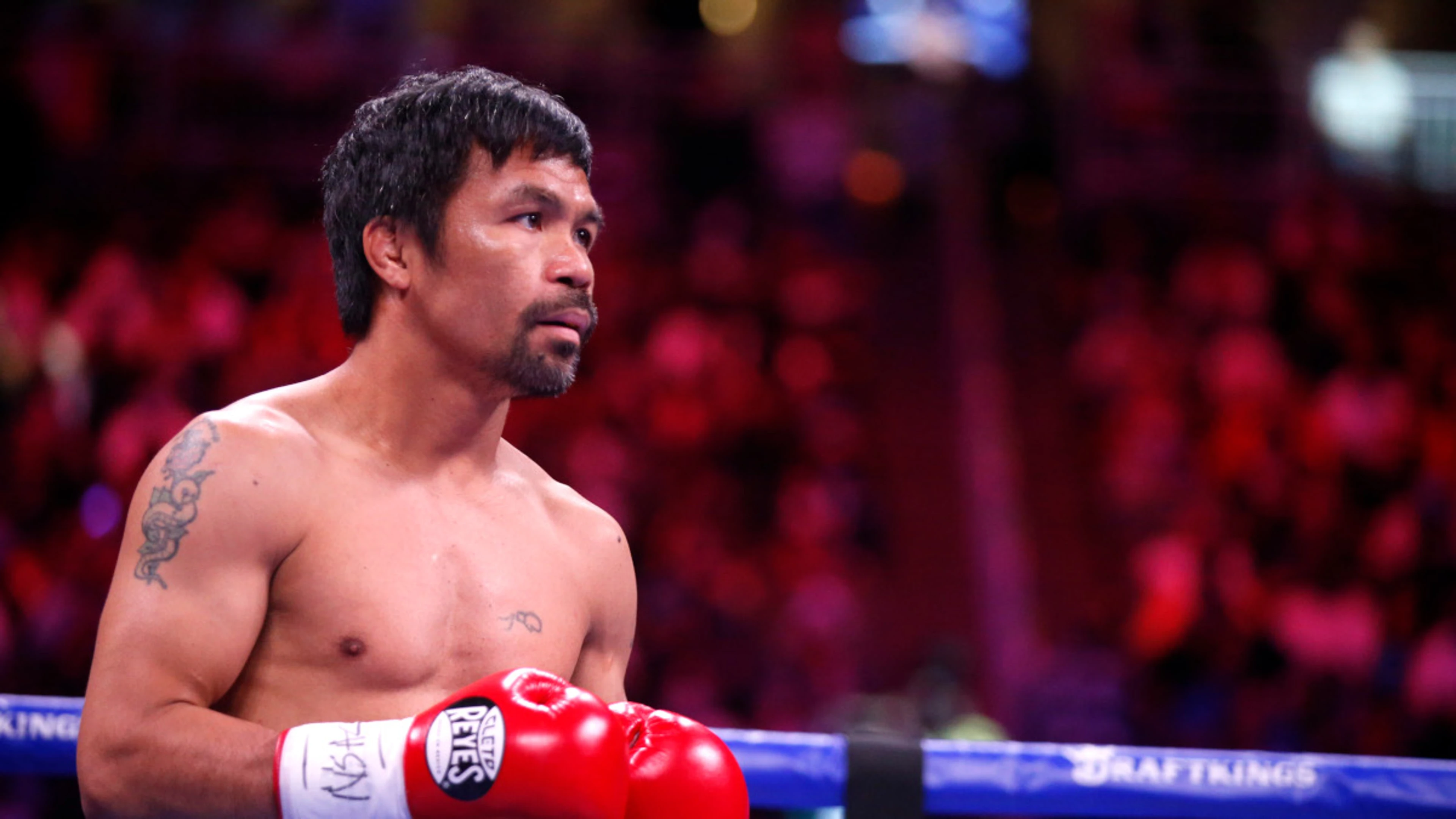 Pacquiao in talks over comeback but title fight 'far away'