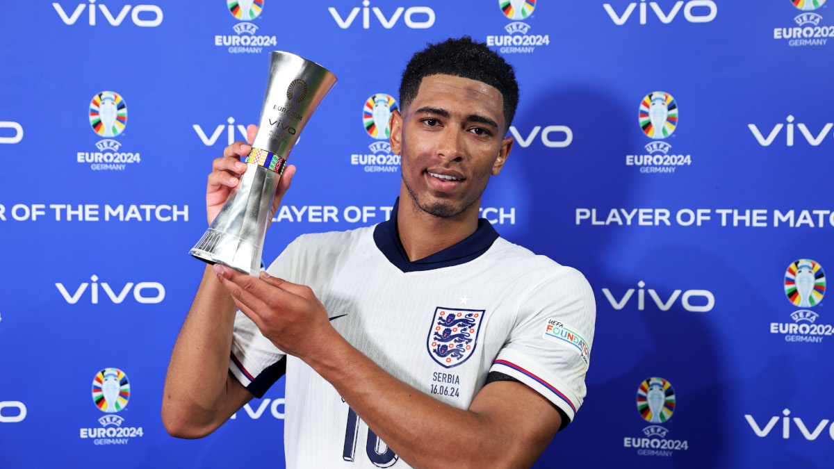 Bellingham sparkles as England star takes centre stage at Euros