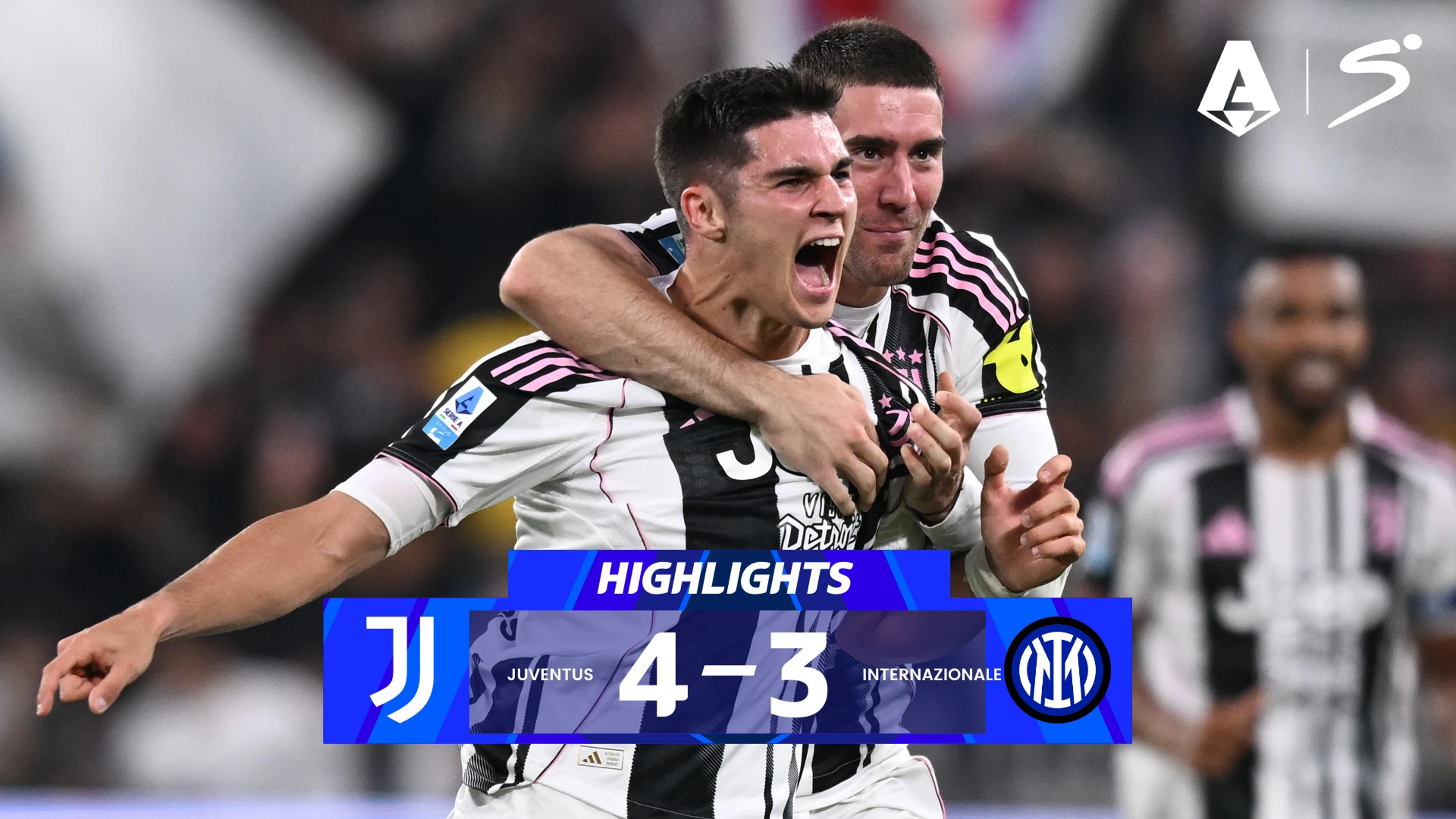 Juventus v Inter | Match Highlights | Italian Serie A Matchday 3