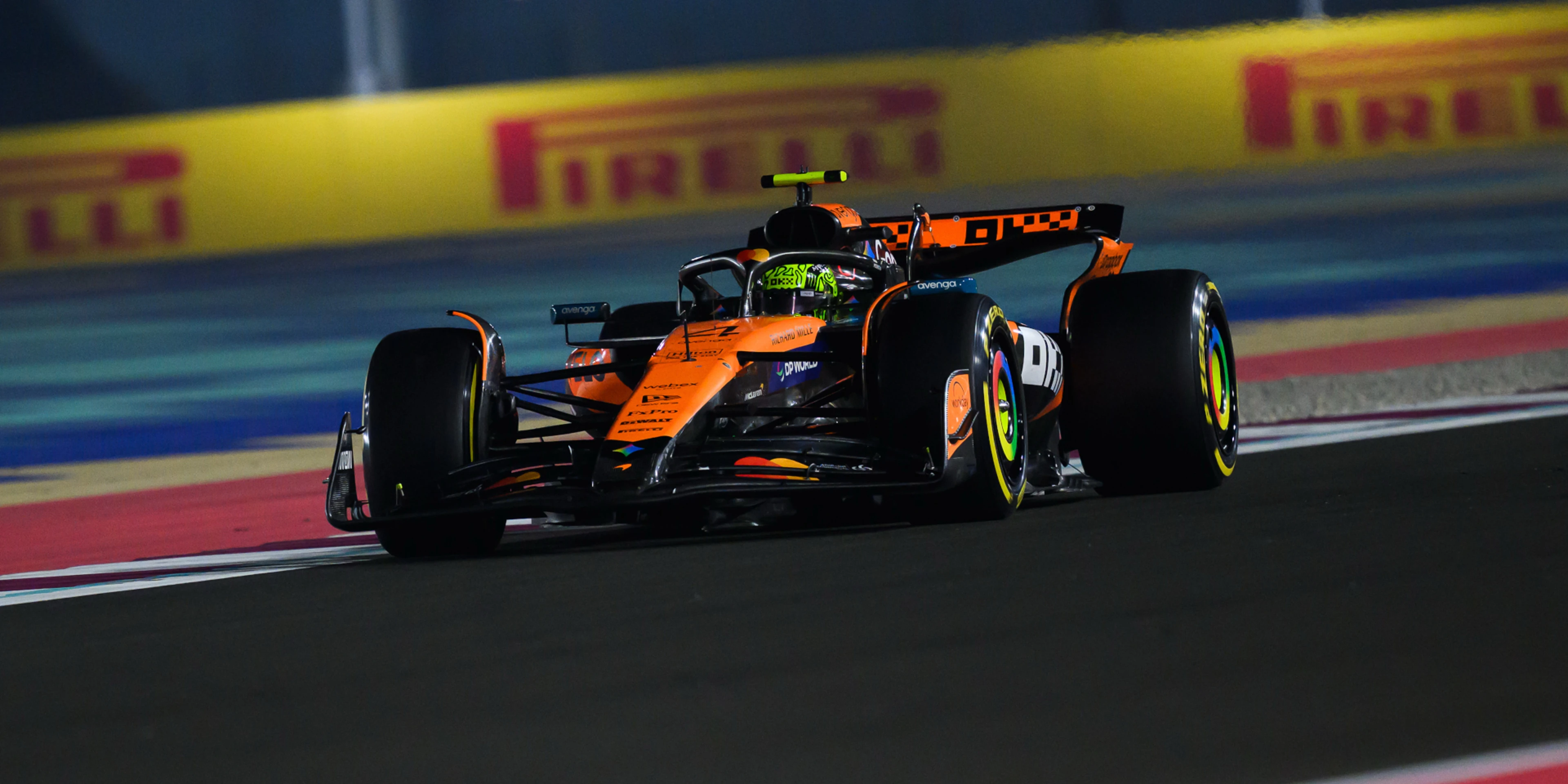 Title favourite Norris reflects on 'positive' Abu Dhabi practice