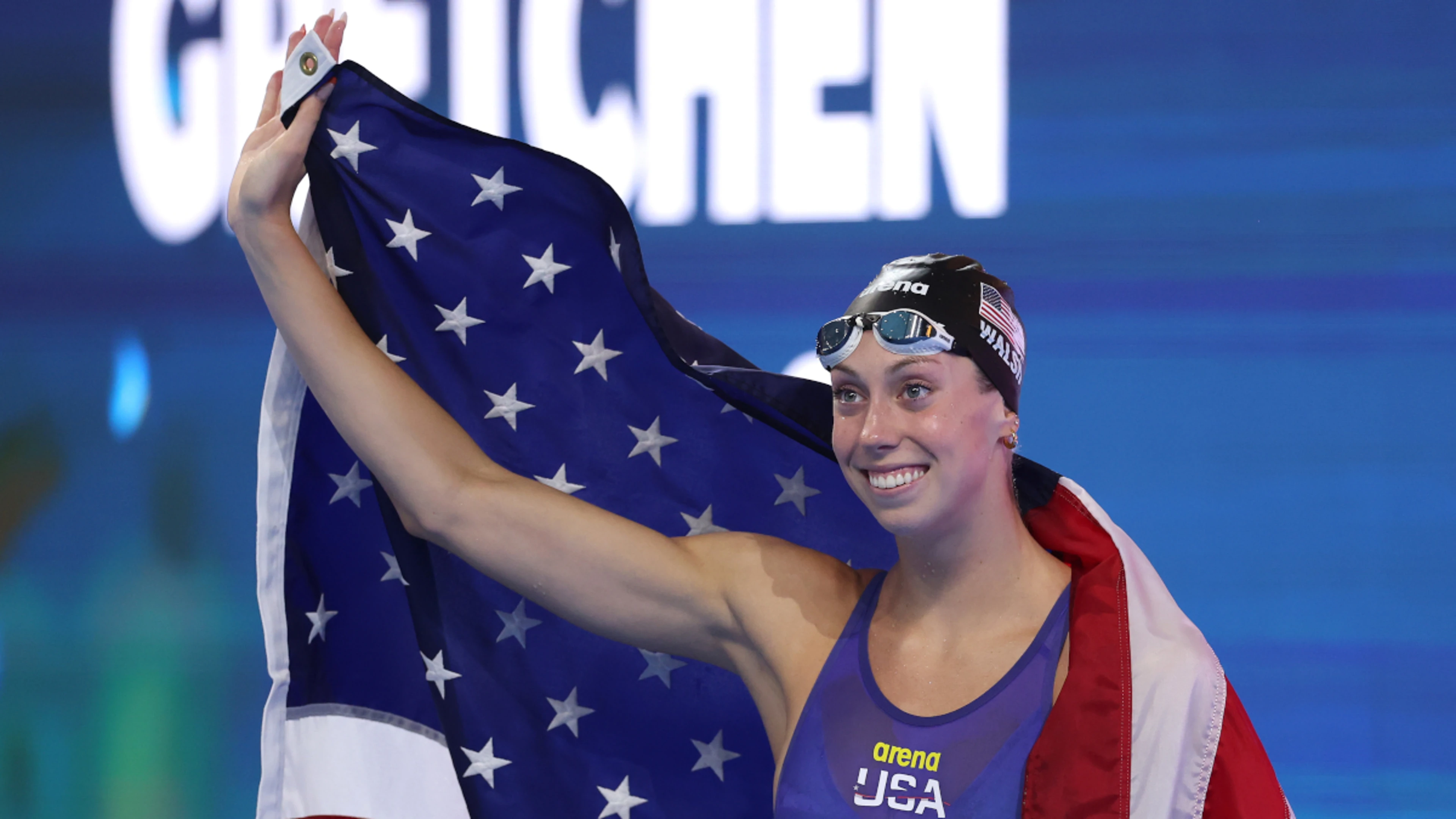 'Fragile' Walsh defies illness to win butterfly world gold