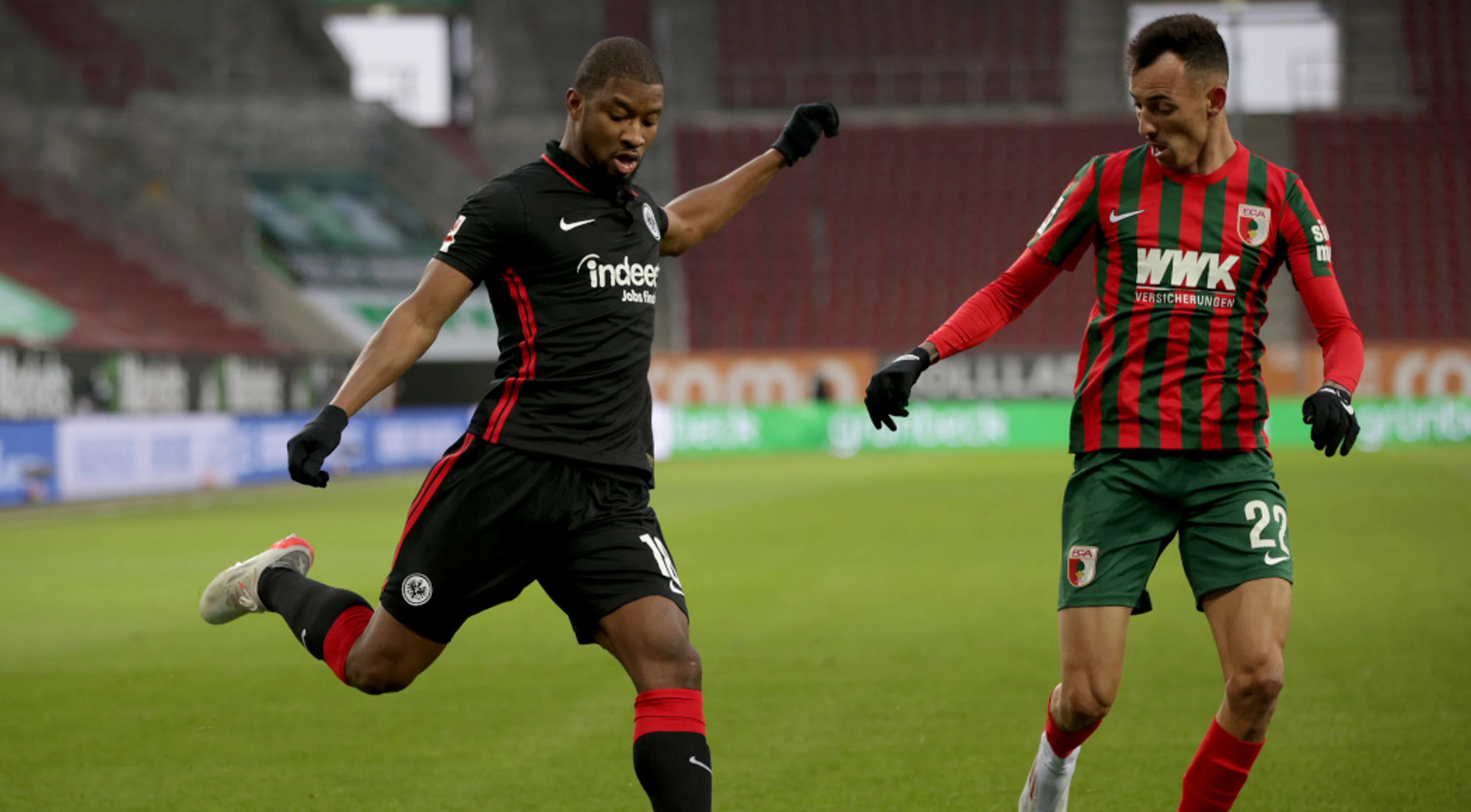 Eintracht without a win in 2022 after Augsburg draw