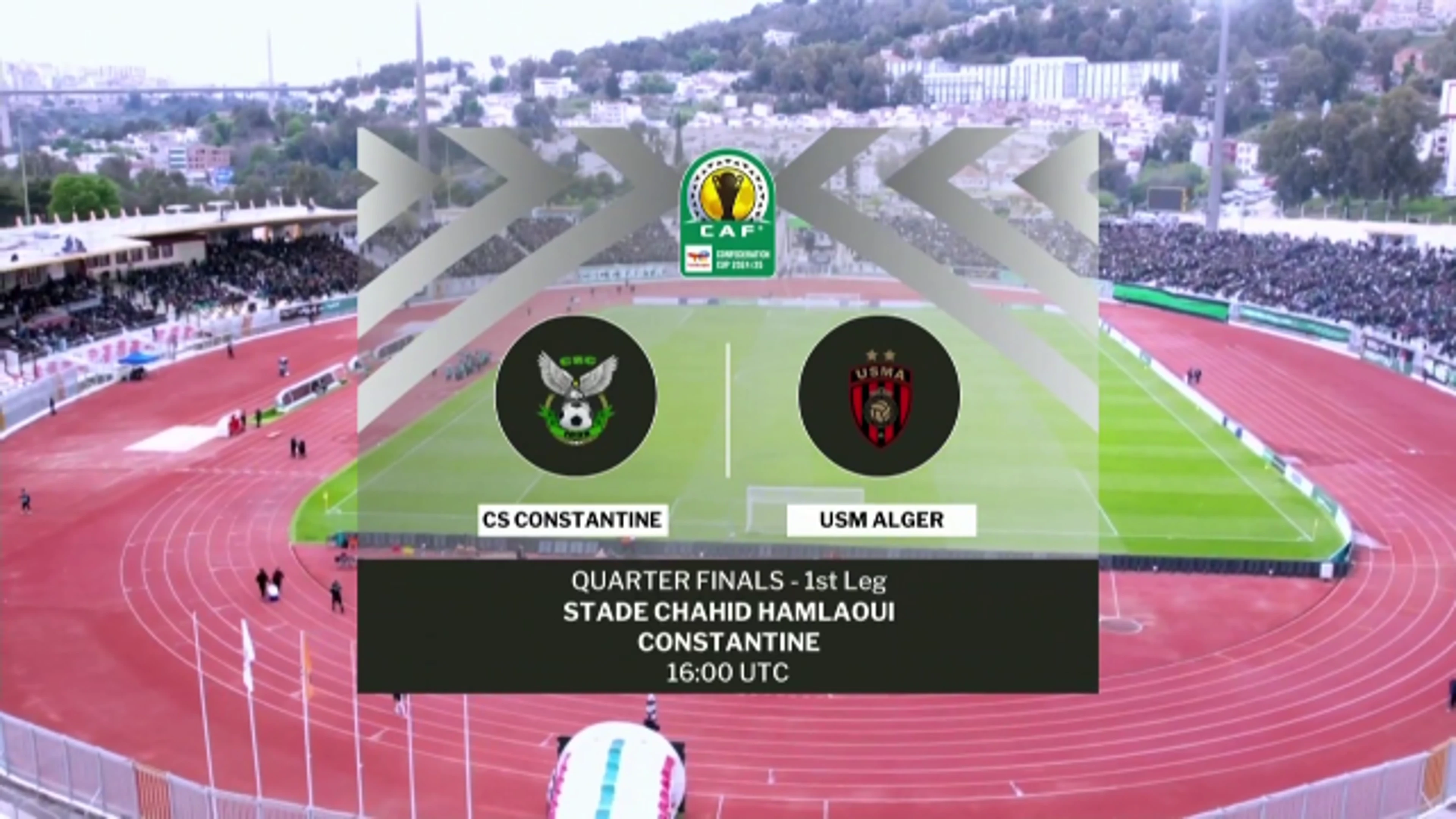 Constantine v USM Alger | Match Highlights | CAF Confederation Cup