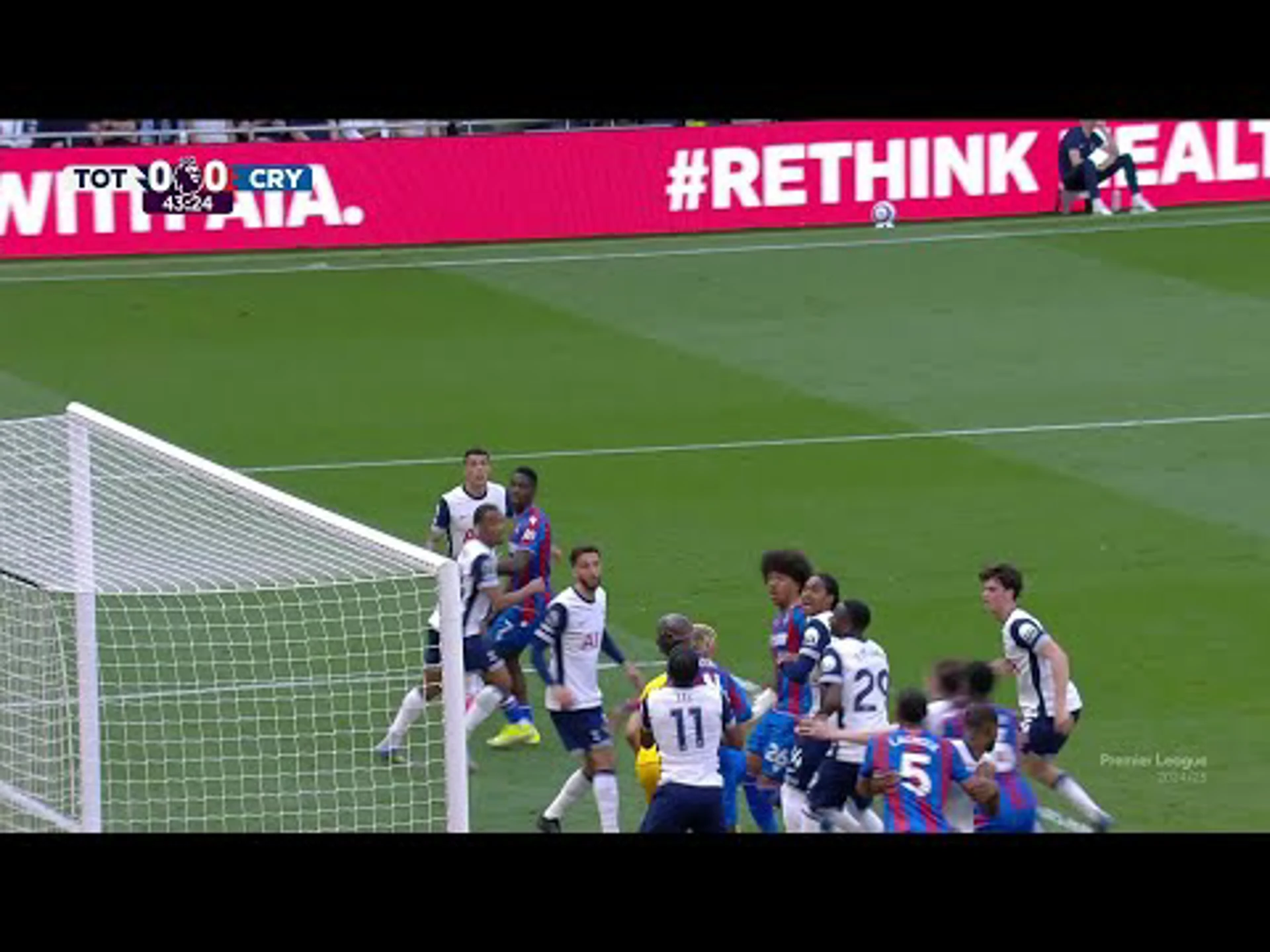 Maxence Lacroix | 43ʳᵈ Minute VAR v Tottenham
