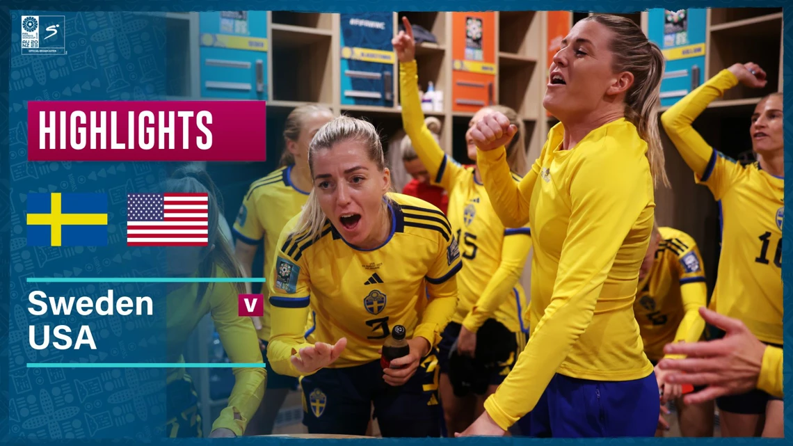 Sweden v USA | Match Highlights | FIFA Women's World Cup Round of 16