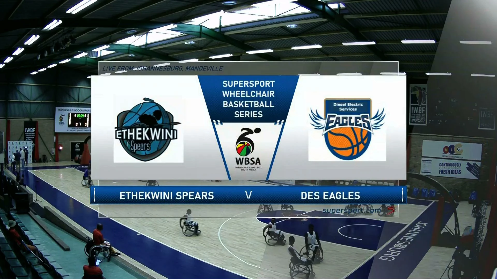 Spears v DES Eagles | SF1 Highlights | SuperSport Wheelchair Basketball Series