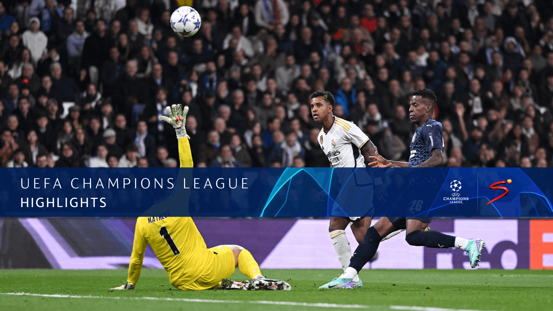 Real Madrid V Braga | Match Highlights | UEFA Champions League | SuperSport