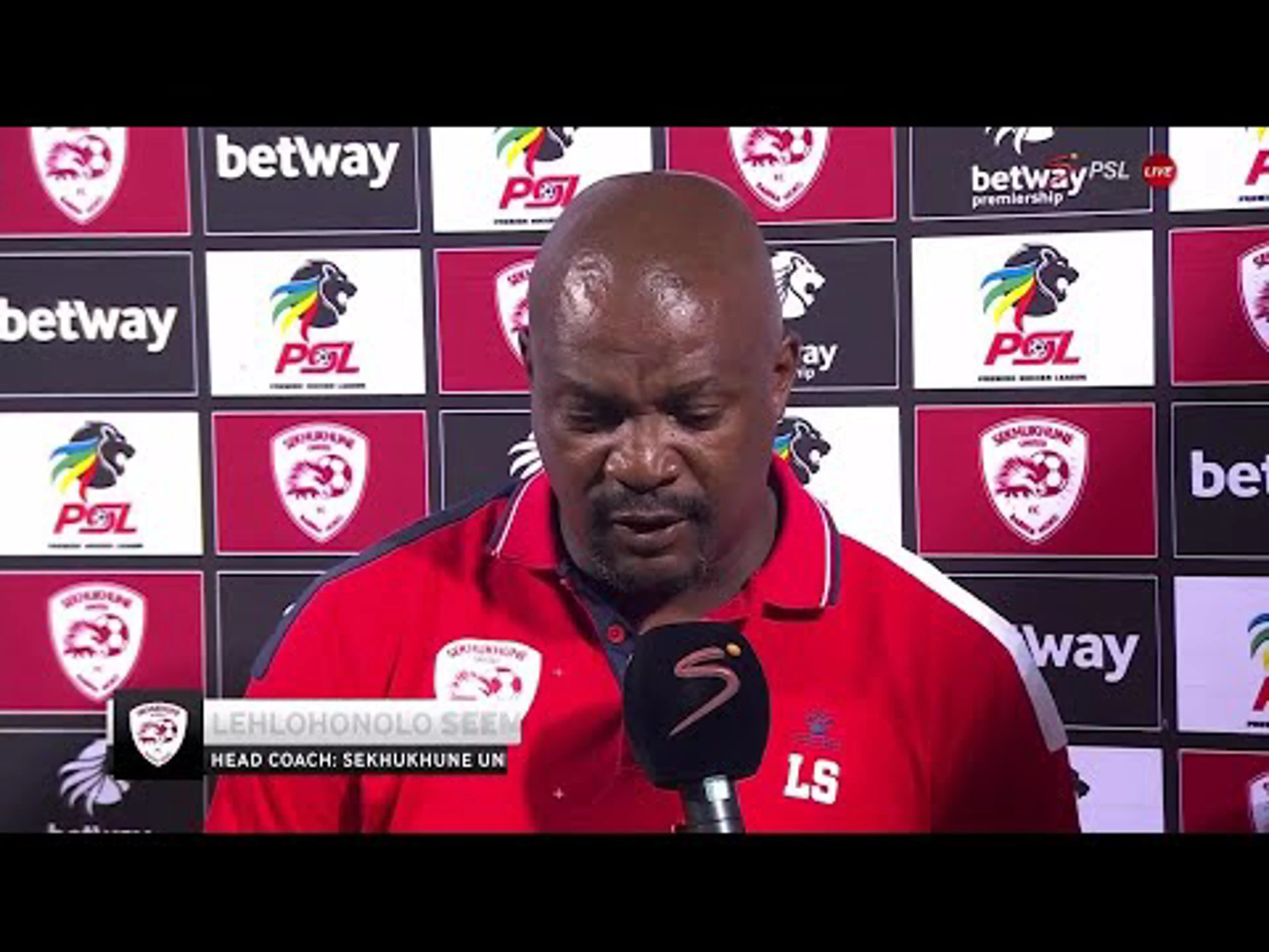 Seema responds to question about his future | Sekhukhune v Sundowns