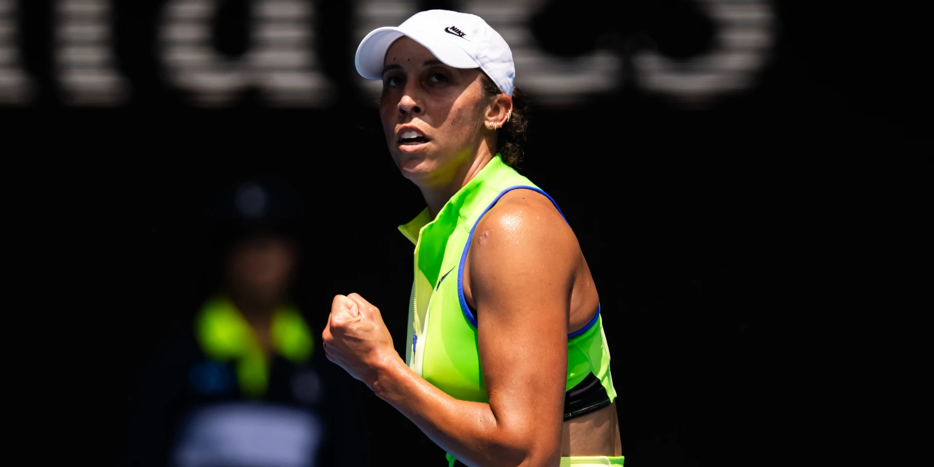 Keys battles past plucky Oliynykova