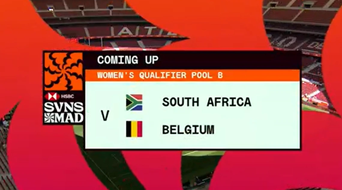 South Africa v Belgium | Match Highlights | World Rugby HSBC Women's Sevens Series Madrid