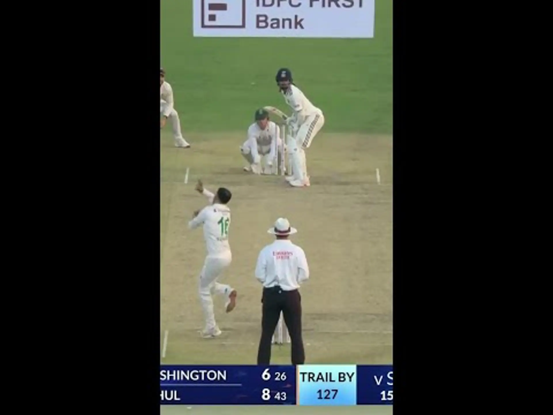 How did that miss?! Maharaj, the Spin Doctor, weaving magic yet again!