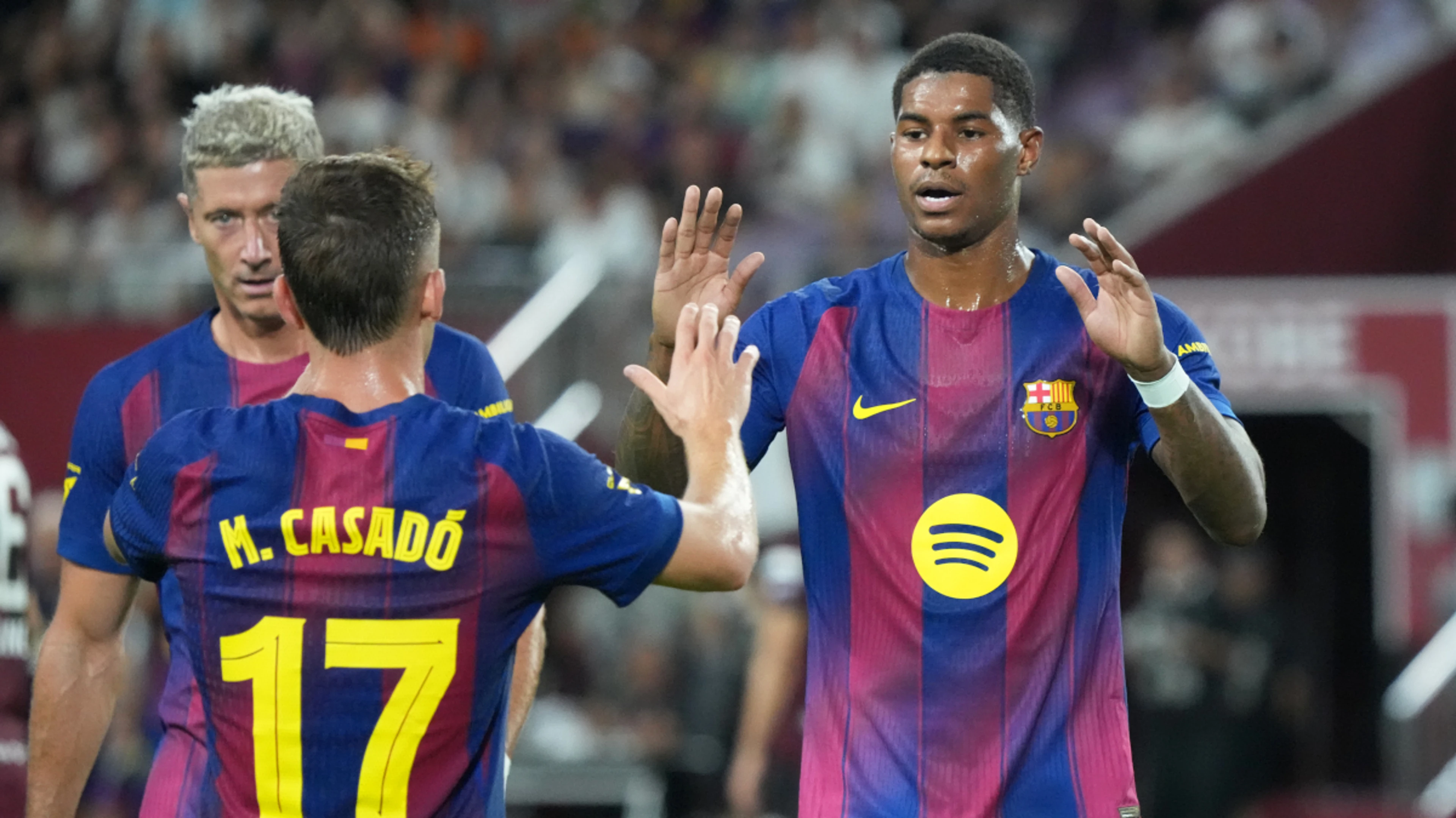 Rashford makes Barcelona debut in Japan friendly win