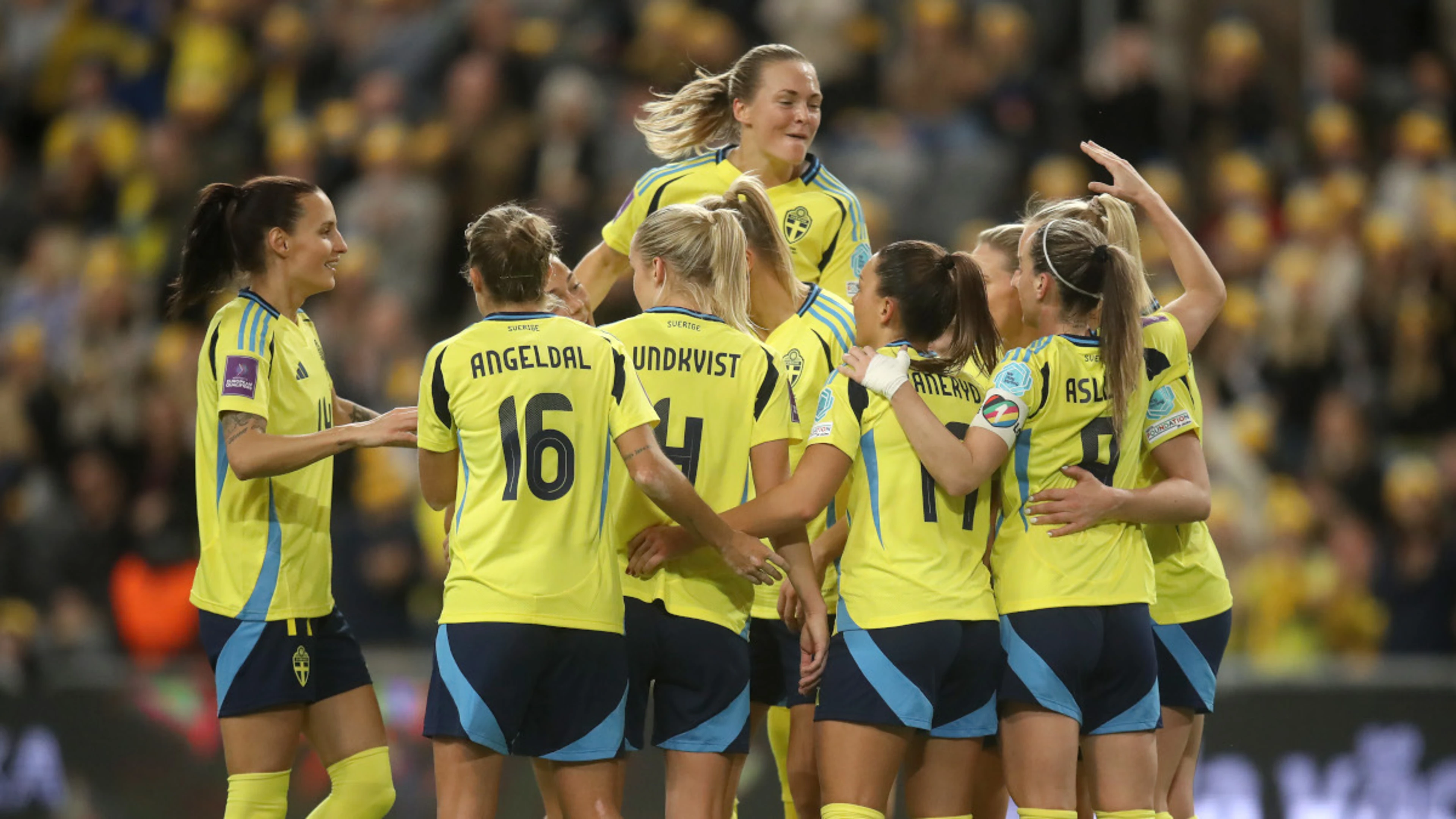 Sweden sweep past Serbia and into women's Euros after Home win
