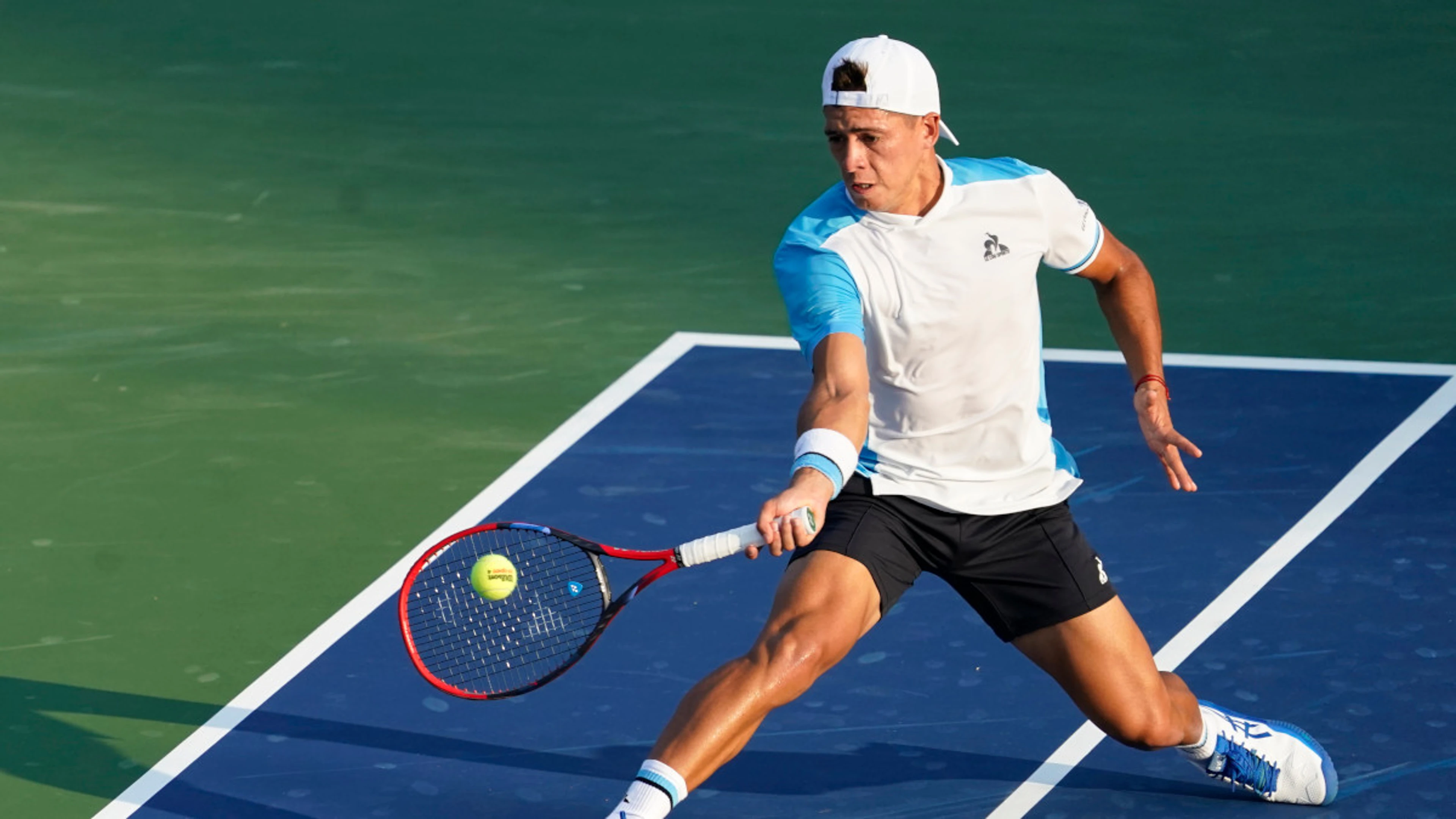 Baez battles past Coric to reach Winston-Salem final