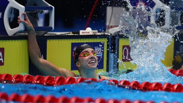 Smith clocks 100m backstroke world record of 57.13 in US trials win ...