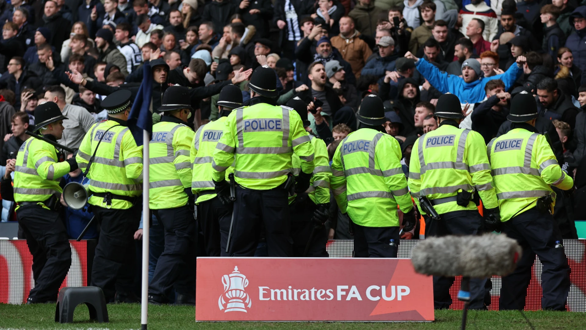 Wolves' FA Cup derby with West Brom suspended after crowd trouble