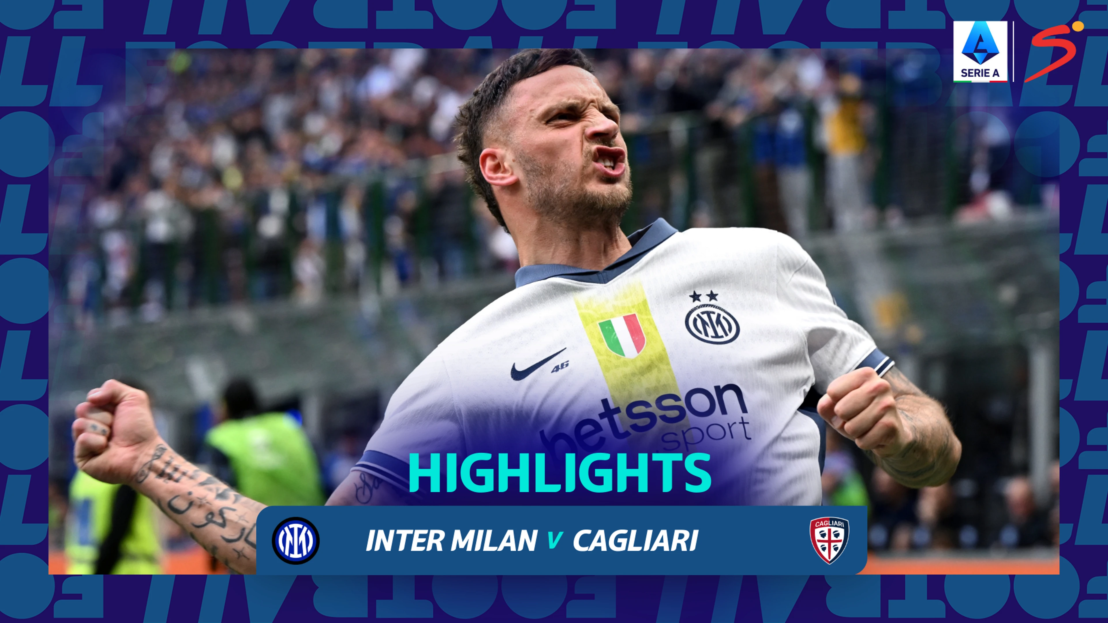 Inter v Cagliari | Match Highlights | Italian Serie A Matchday 32
