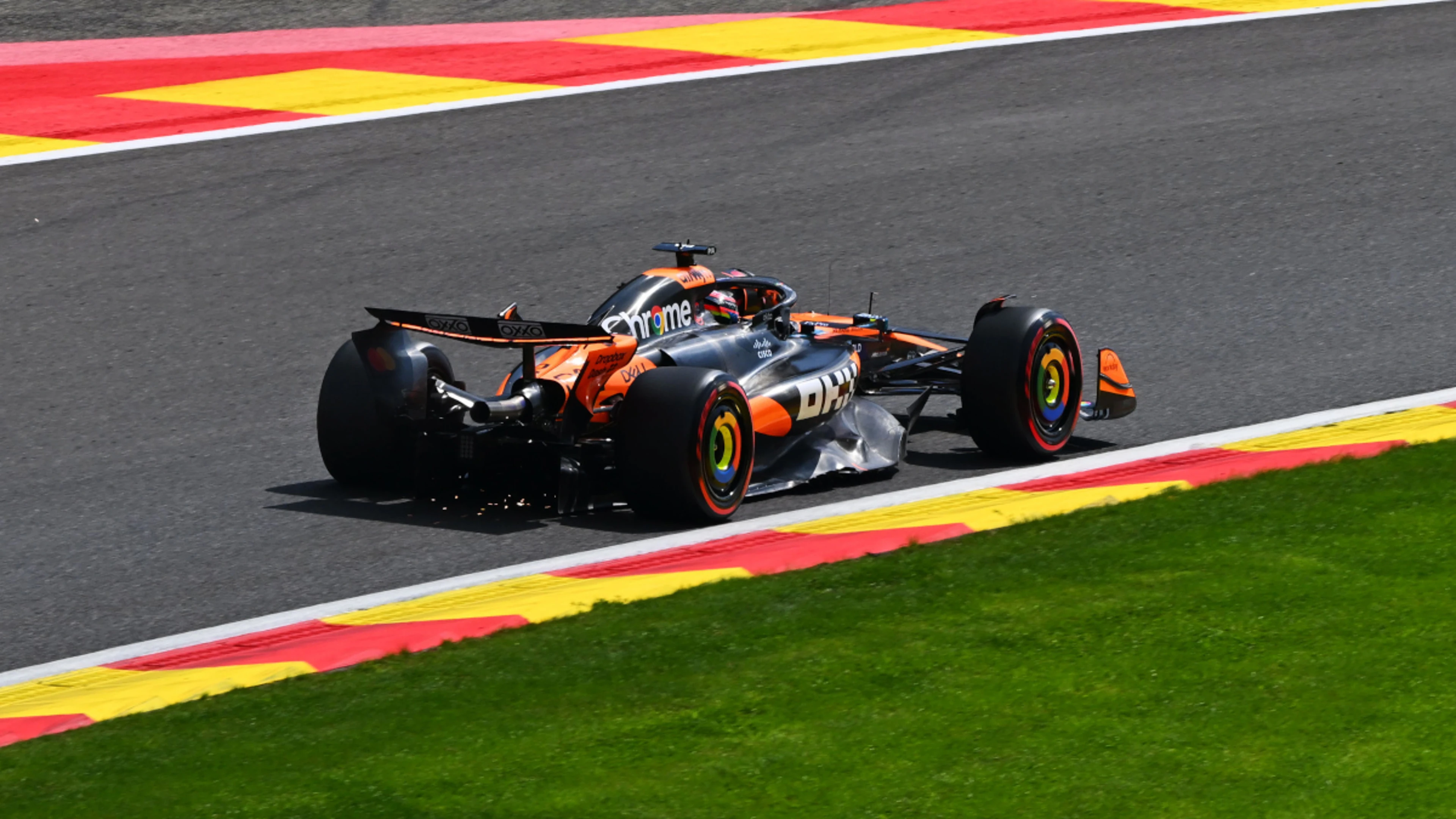 Piastri outpaces Verstappen in opening practice at Belgian GP