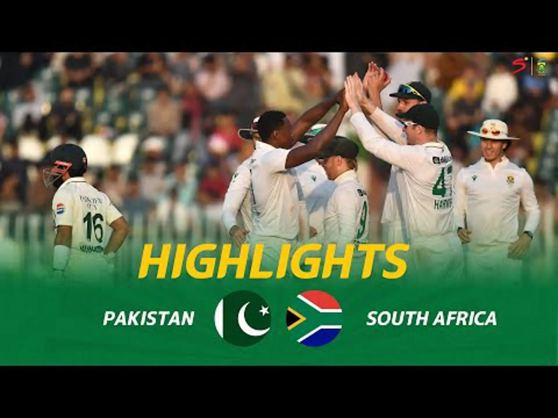Pakistan v South Africa | Short Highlights | 2nd Test Day 1