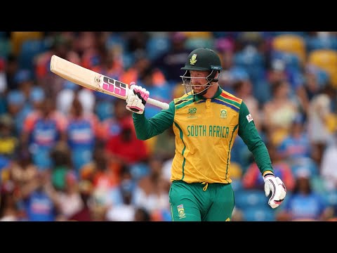 Heinrich Klaasen' 50 | South Africa V India | ICC T20 World Cup Final ...