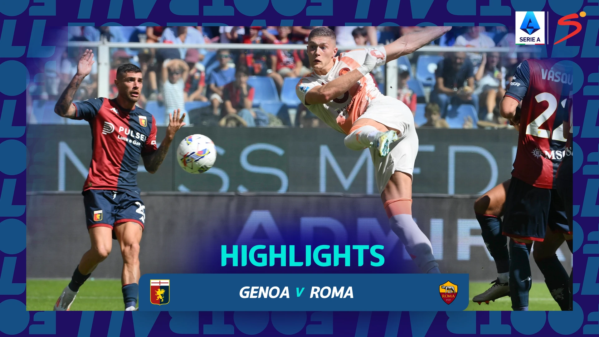 Genoa v Roma | Match Highlights | Italian Serie A Matchday 4