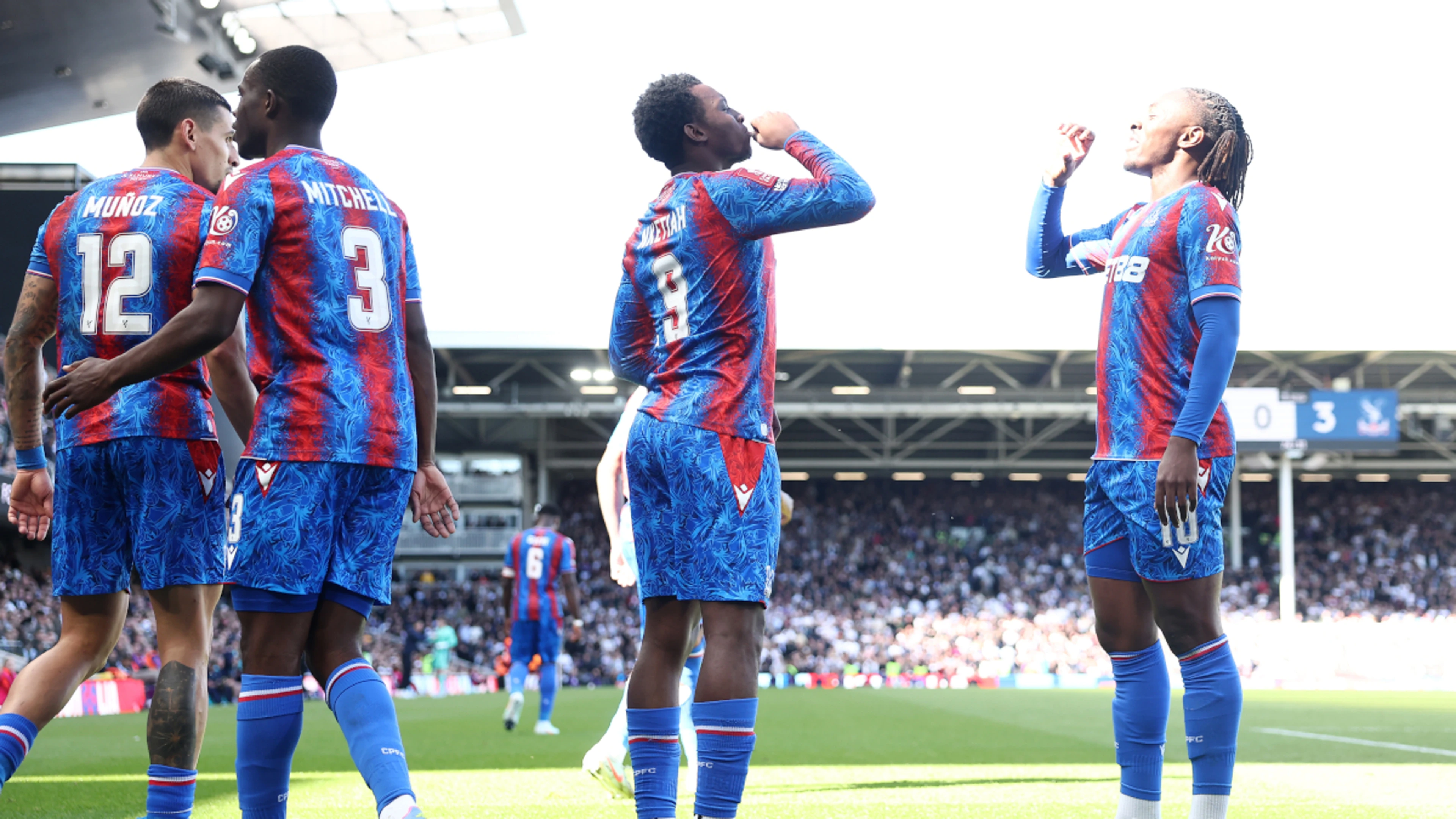 Eze leads Crystal Palace into FA Cup semifinals
