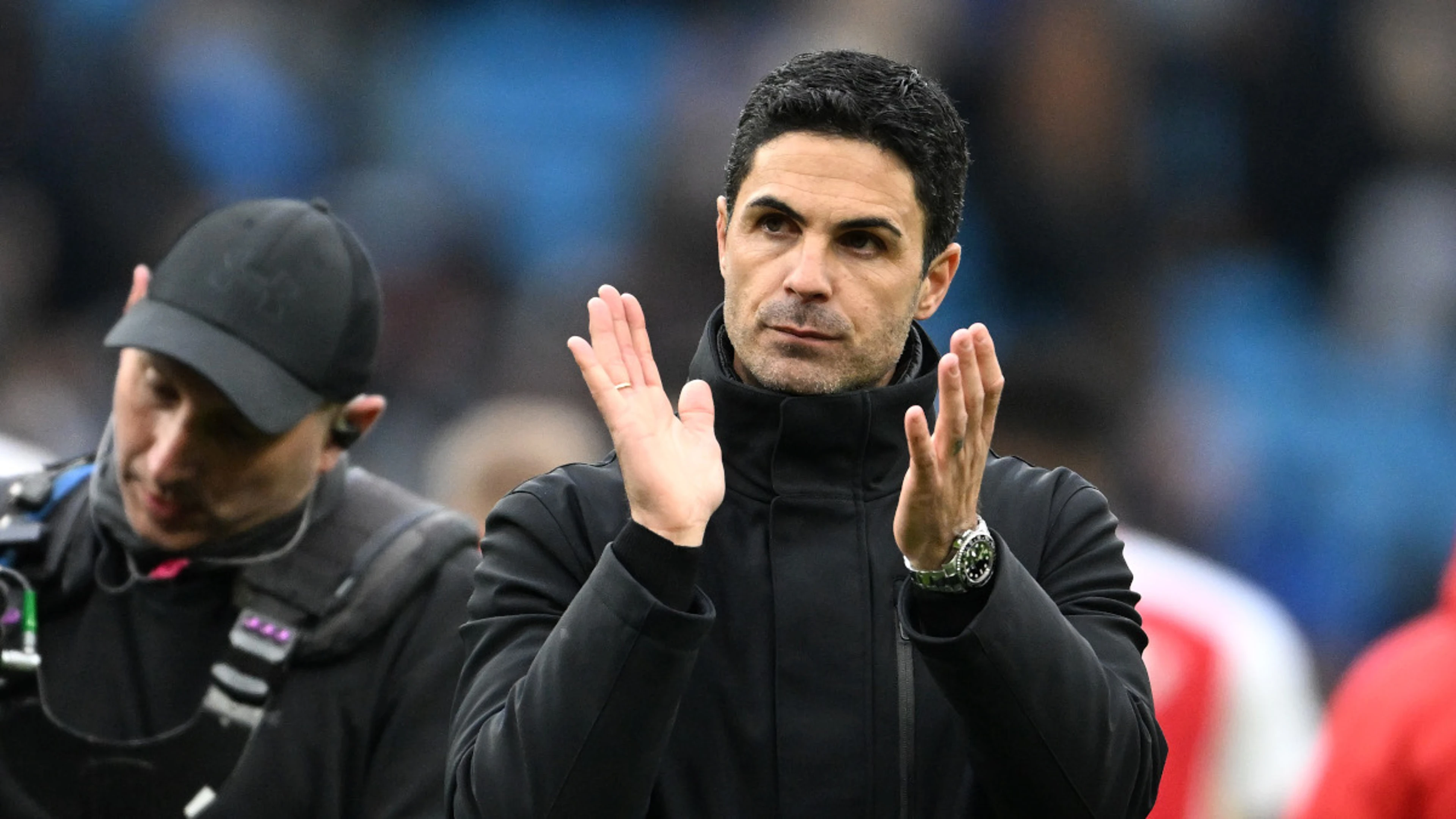 Arteta happy with blocking Man City, but wants more