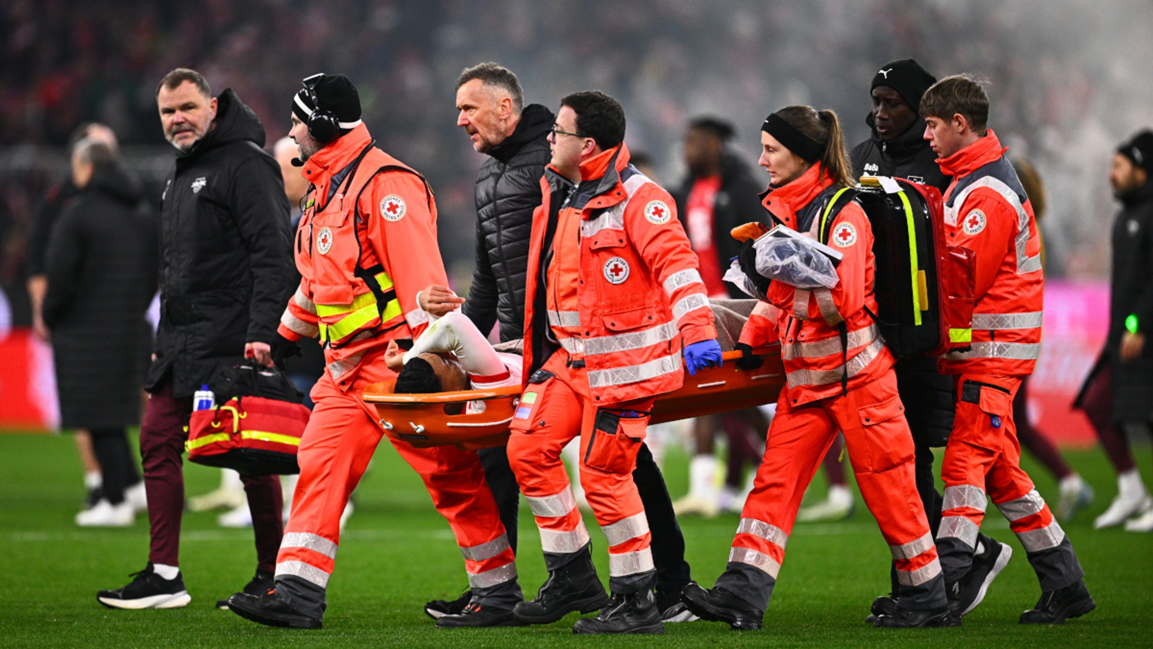 Leipzig's Henrichs focused on 'small goals' in return from horror injury