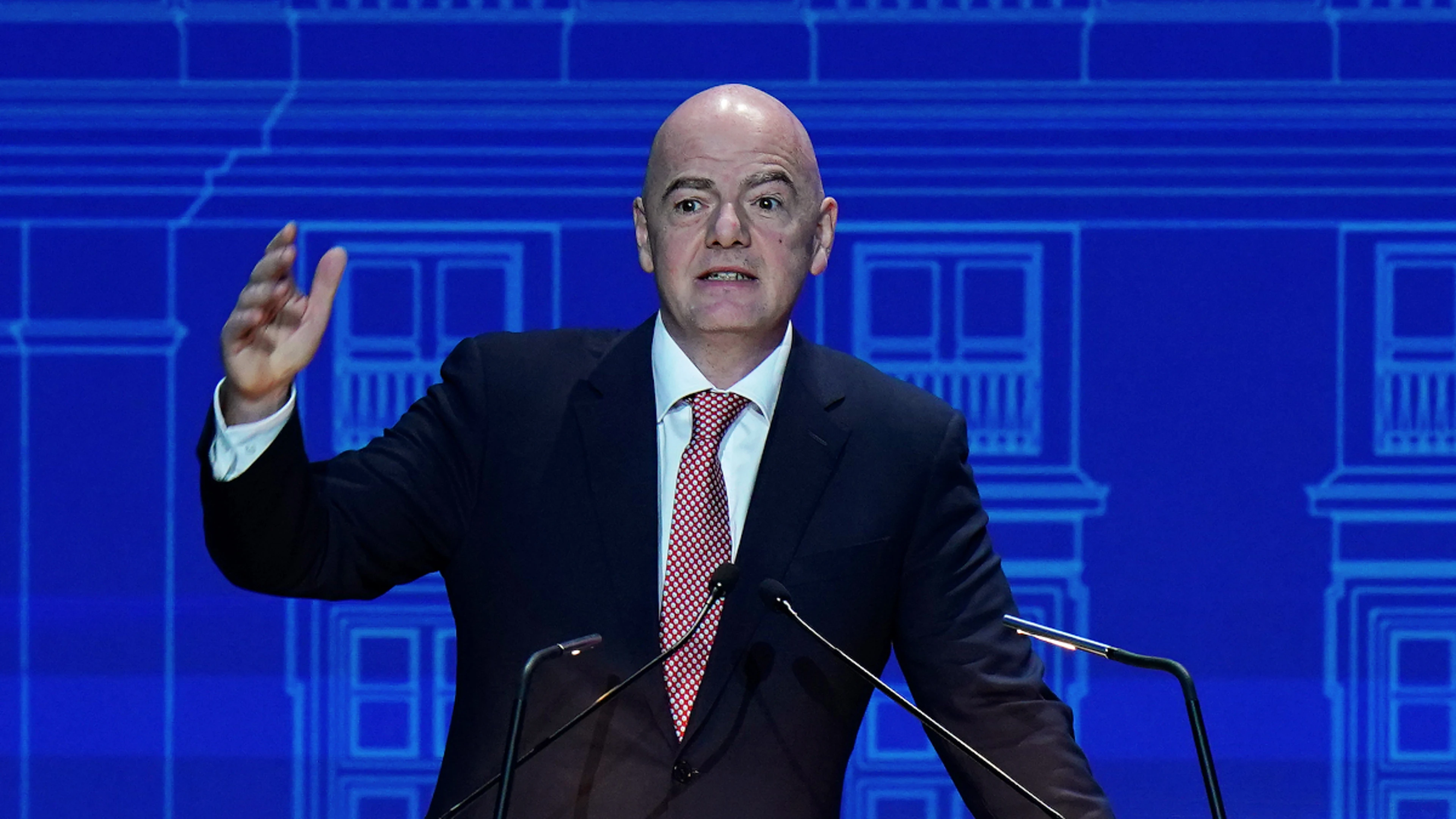 Infantino decries violence at Argentina v Brazil World Cup qualifier