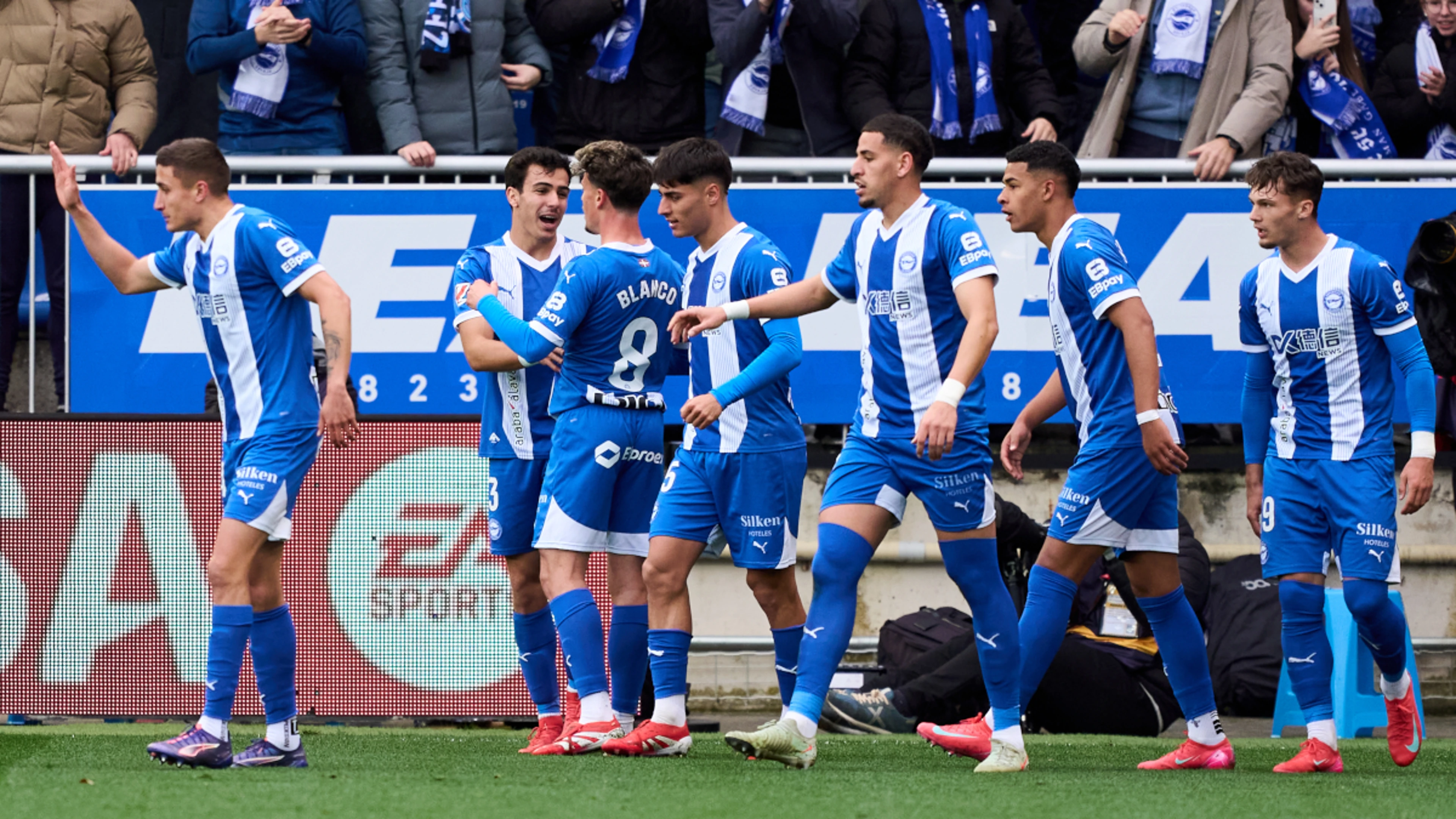 Nine-man Alaves scrape win over Villarreal