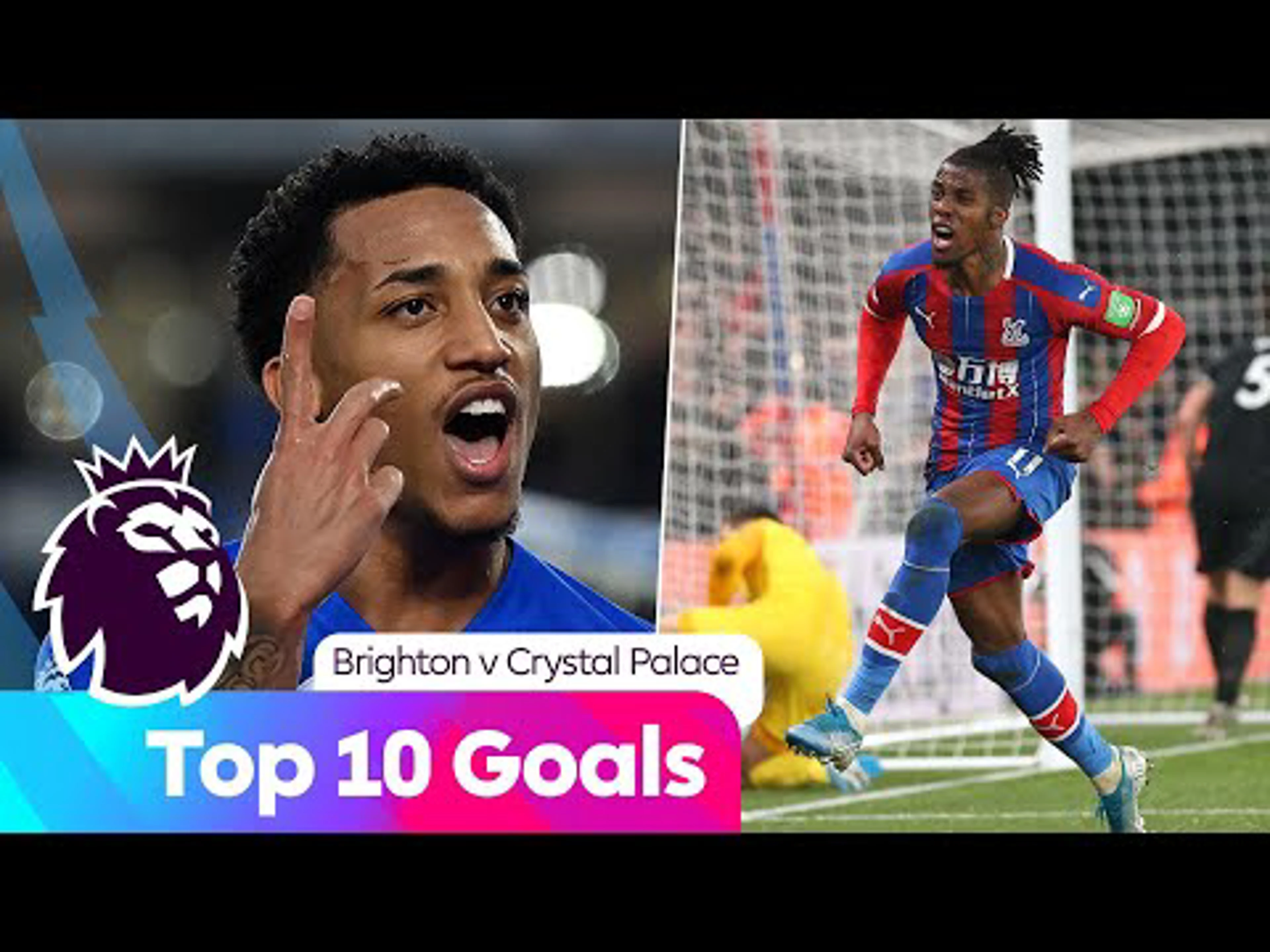 Top Ten Goals | Brighton v Crystal Palace | Premier League