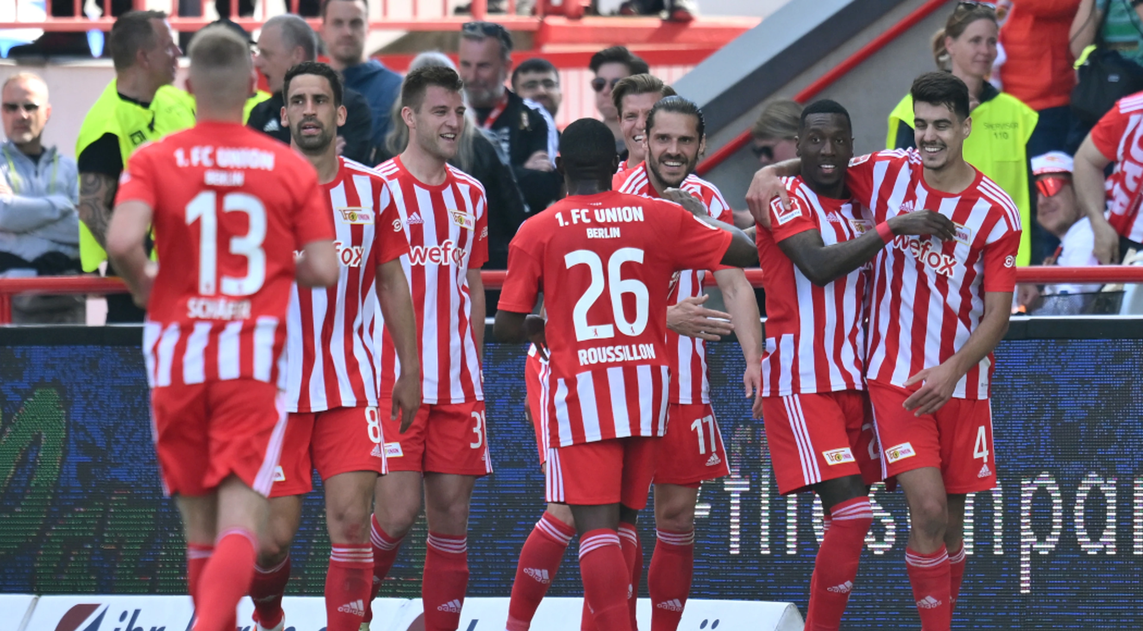 Union Berlin beat Freiburg to pull ahead in race for UCL spot