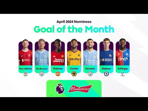 Goal of the Month nominees for April! | Premier League