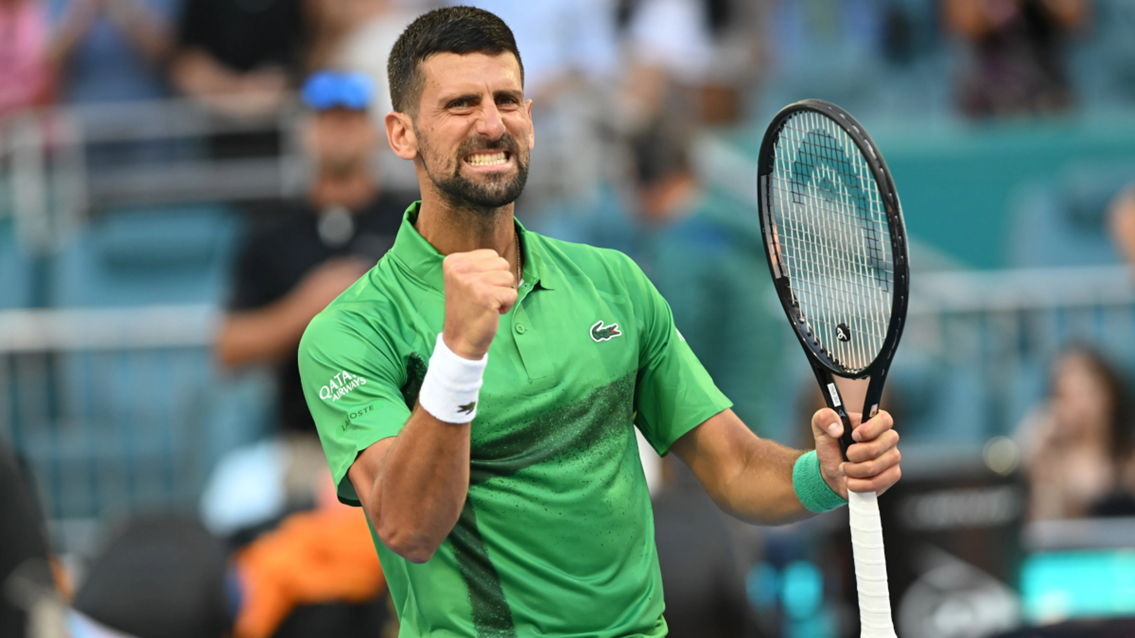 Djokovic closing in on 100th title after Dimitrov downed in Miami